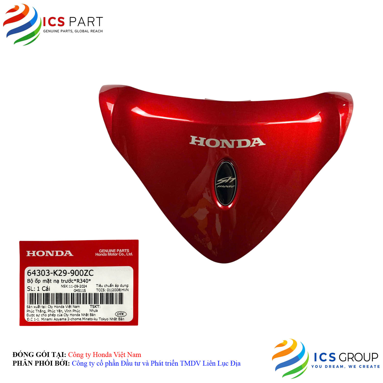 BỘ ỐP MẶT NẠ TRƯỚC*R340* - Ảnh 4