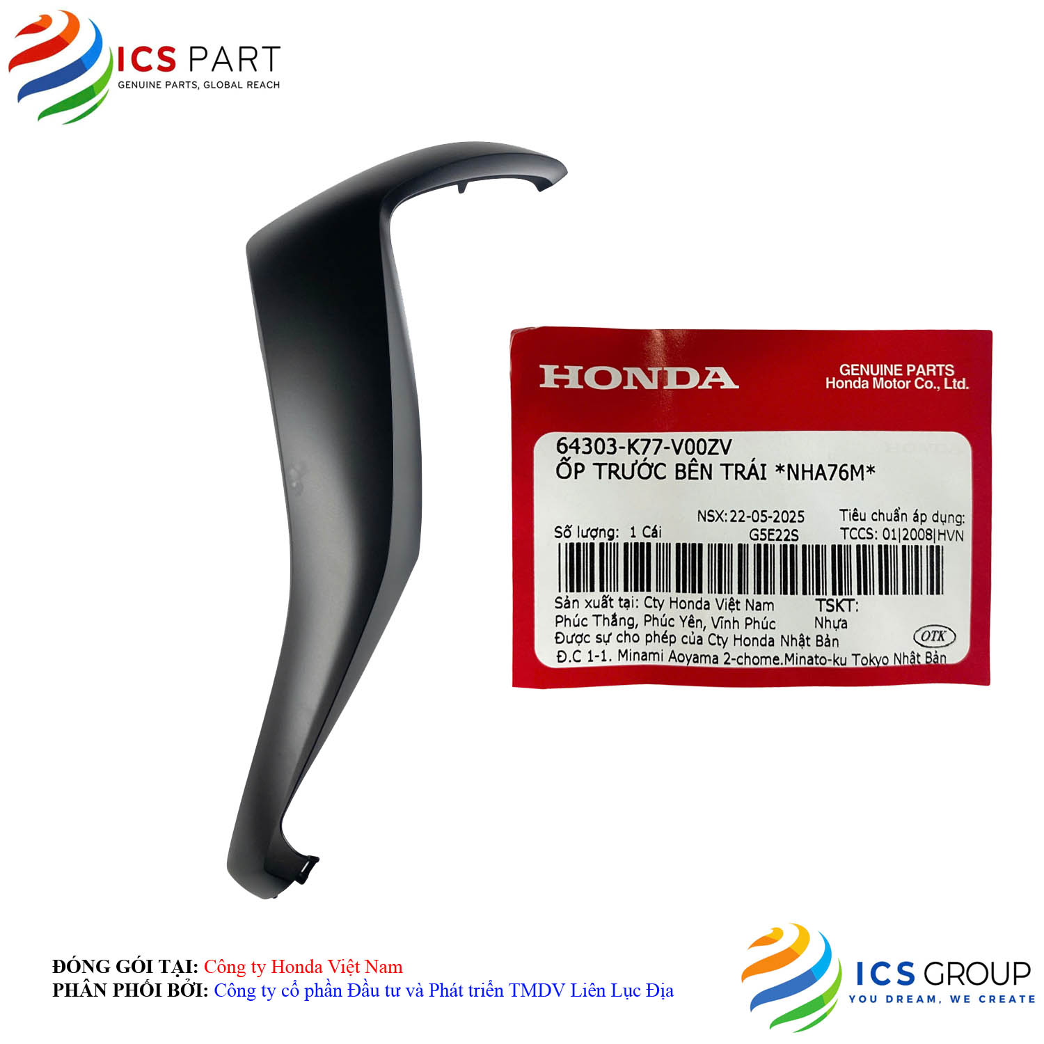 ỐP TRƯỚC BÊN TRÁI *NHA76M*