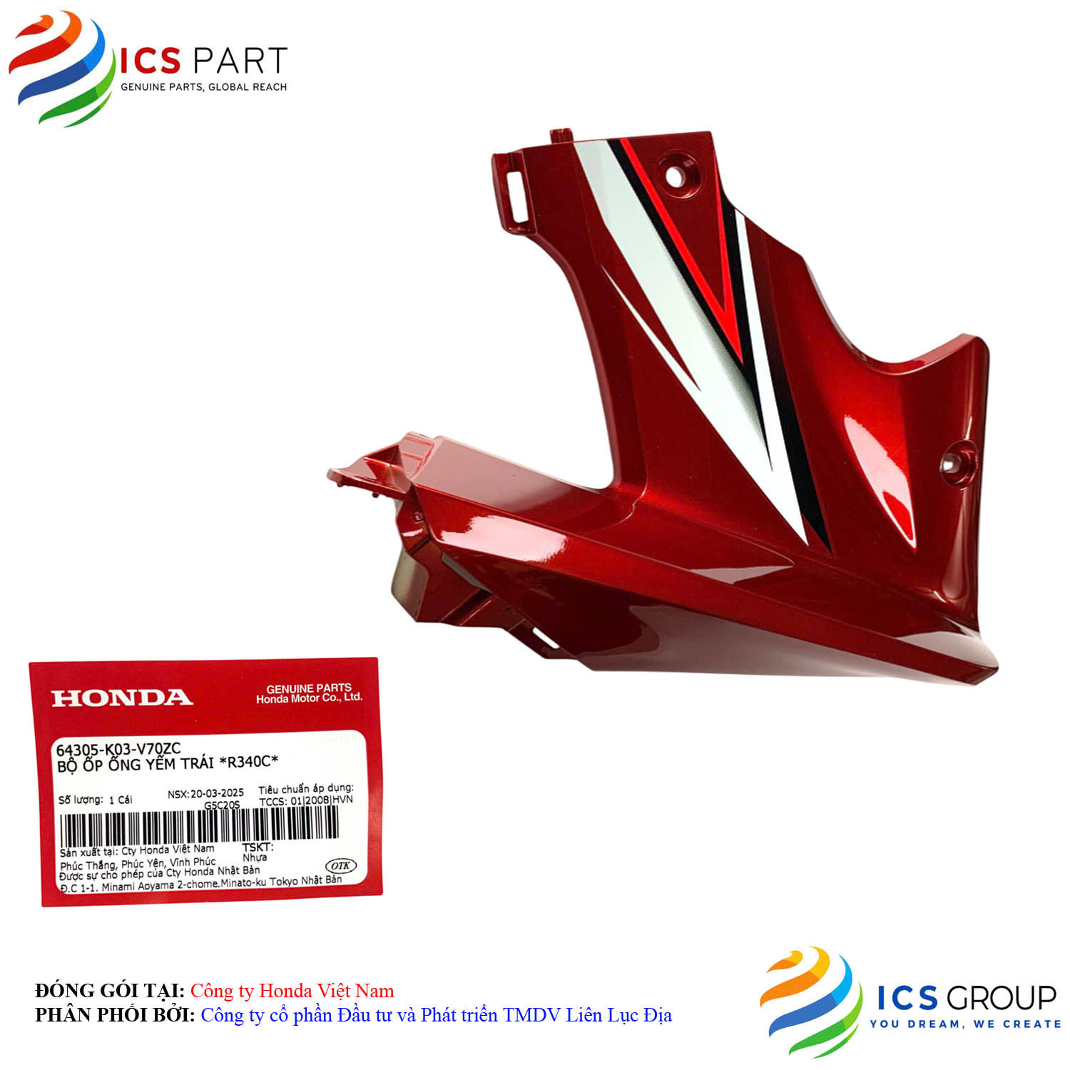 BỘ ỐP ỐNG YẾM TRÁI *R340C* - Ảnh 3