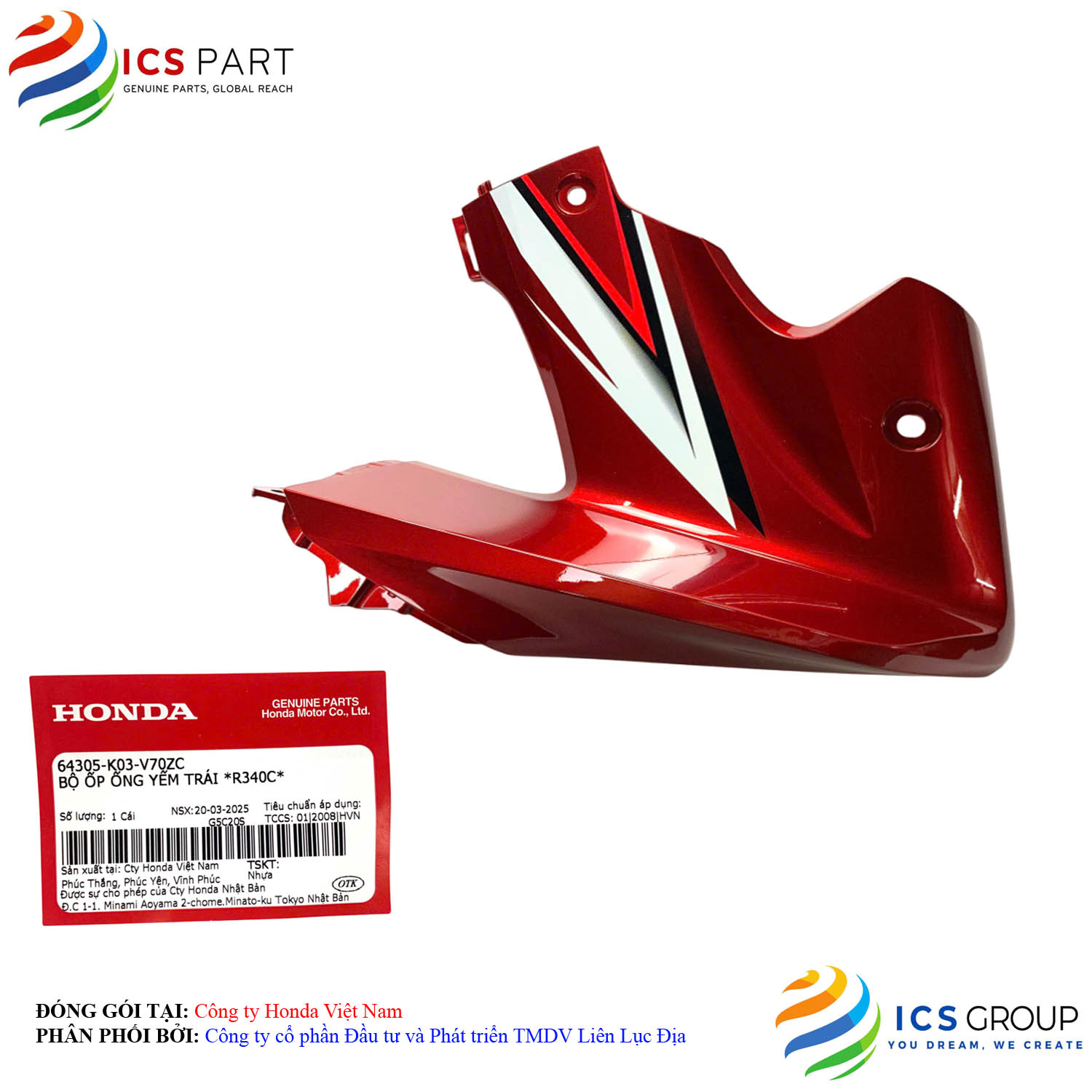 BỘ ỐP ỐNG YẾM TRÁI *R340C* - Ảnh 4