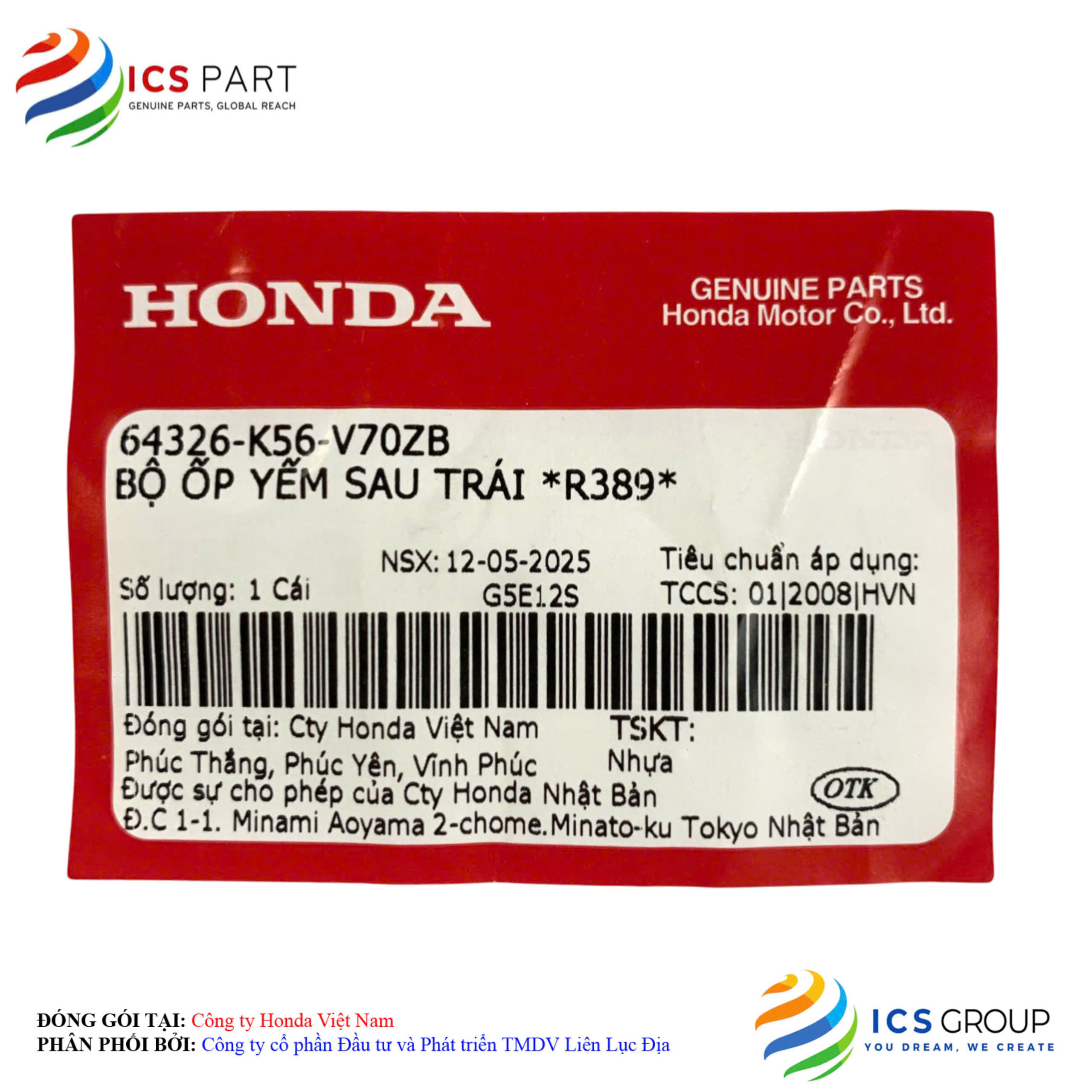 BỘ ỐP YẾM SAU TRÁI *R389* - Ảnh 2