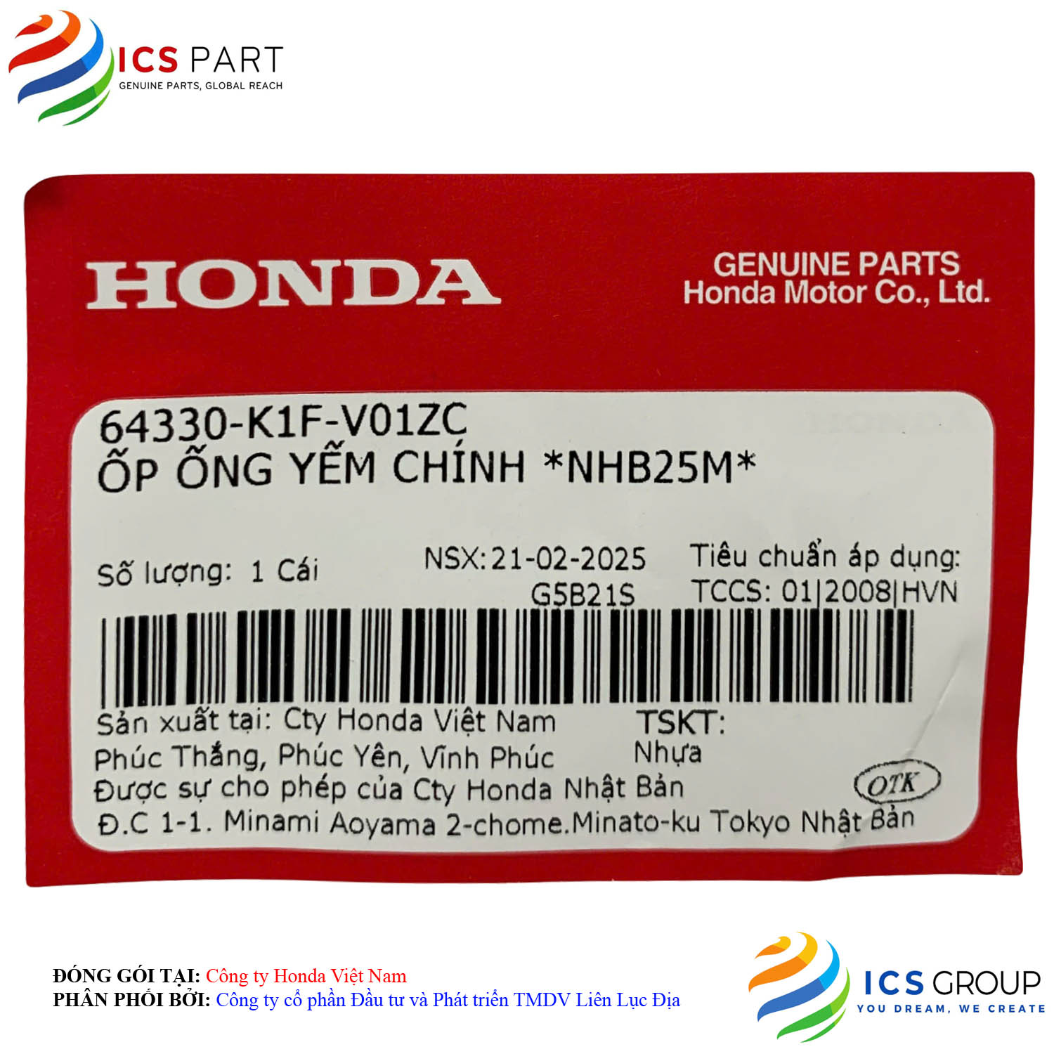 ỐP ỐNG YẾM CHÍNH *NHB25M* - Ảnh 2
