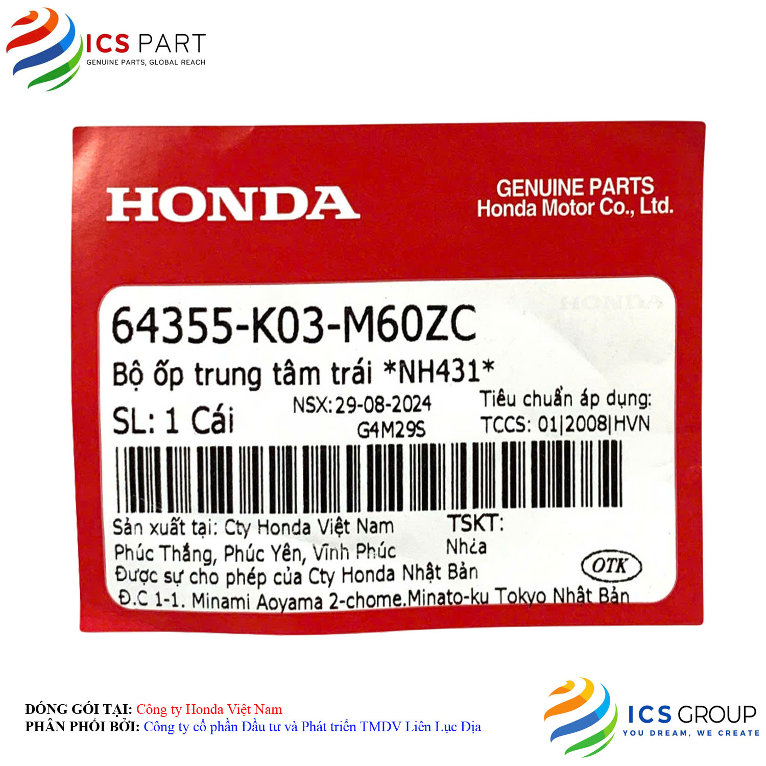 BỘ ỐP TRUNG TÂM TRÁI *NH431* - Ảnh 2