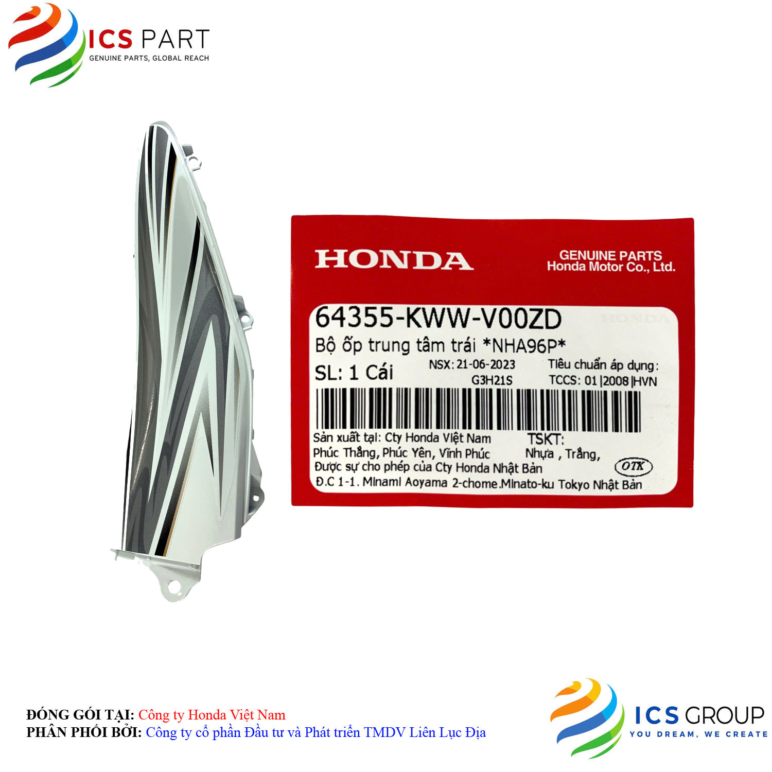 BỘ ỐP TRUNG TÂM TRÁI *NHA96P*