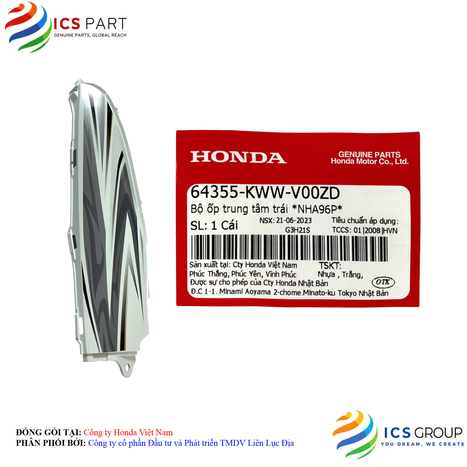 BỘ ỐP TRUNG TÂM TRÁI *NHA96P* - Ảnh 3