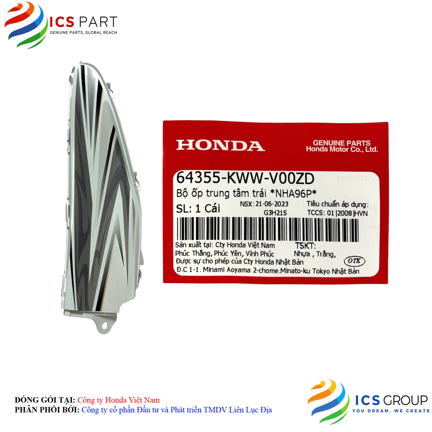 BỘ ỐP TRUNG TÂM TRÁI *NHA96P* - Ảnh 4