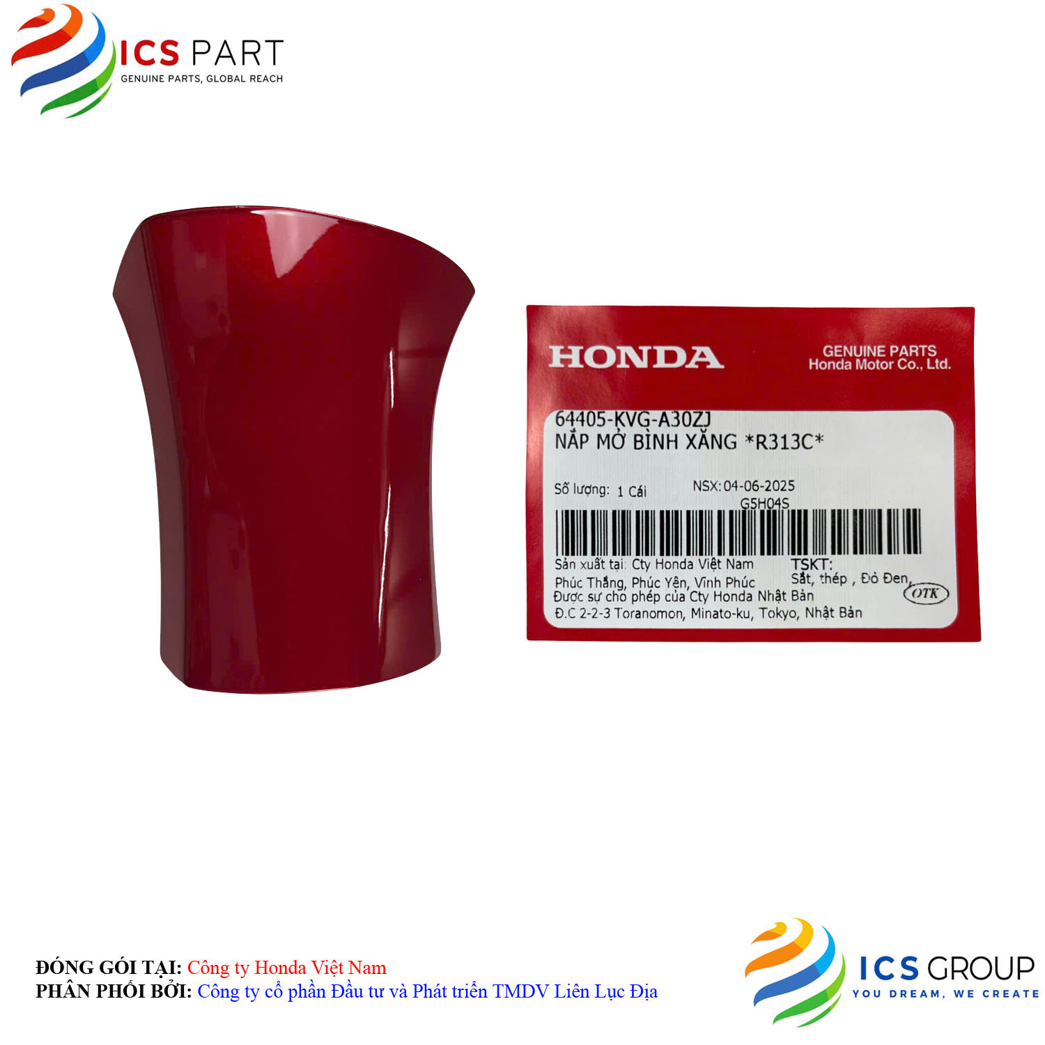 NẮP MỞ BÌNH XĂNG *R313C* - Ảnh 4
