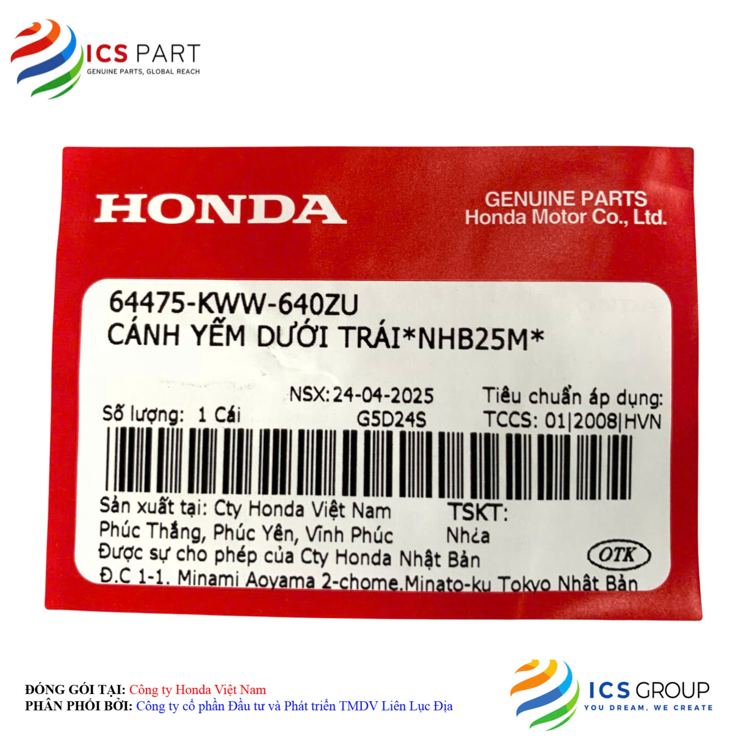 CÁNH YẾM DƯỚI TRÁI*NHB25M* - Ảnh 2