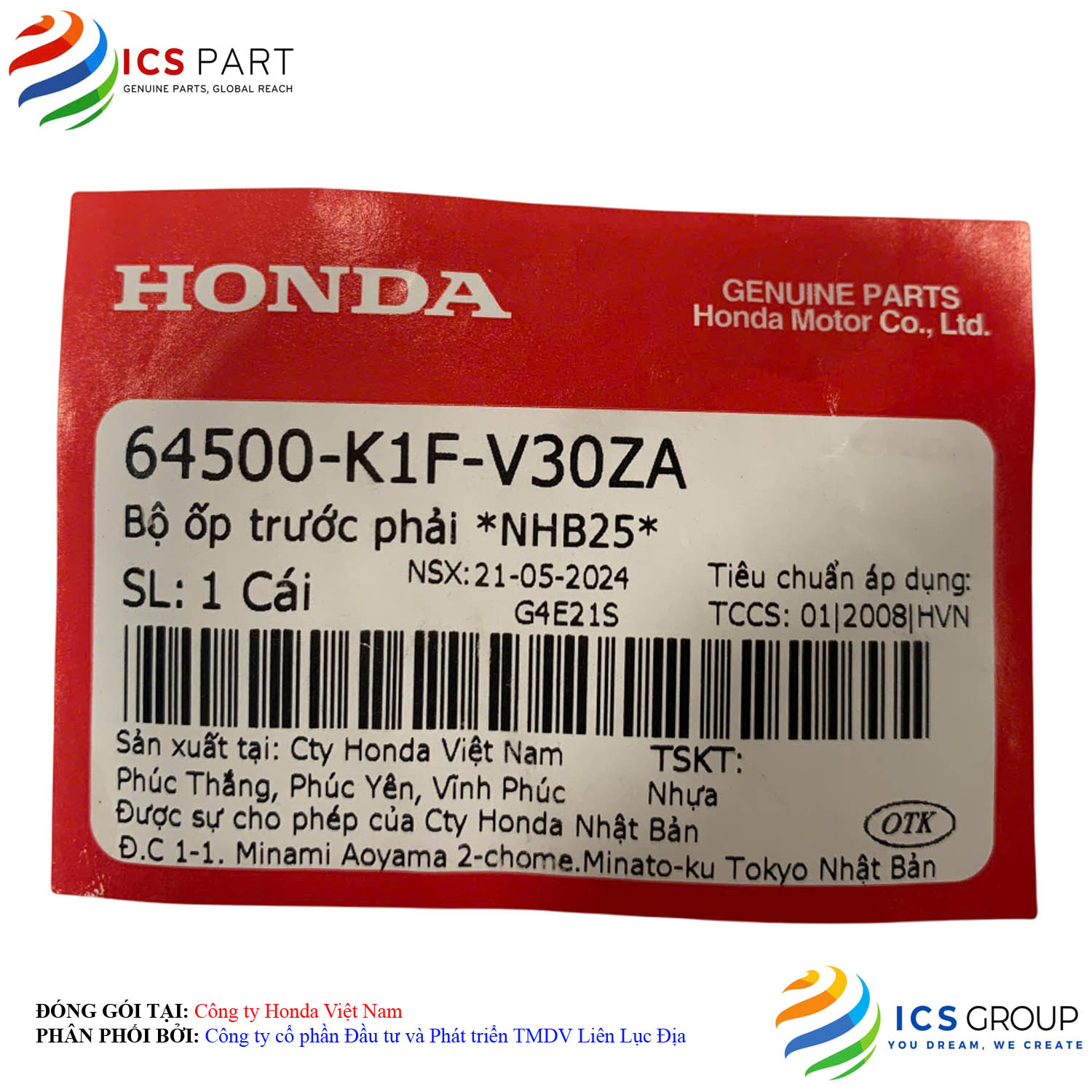 BỘ ỐP TRƯỚC PHẢI *NHB25* - Ảnh 2