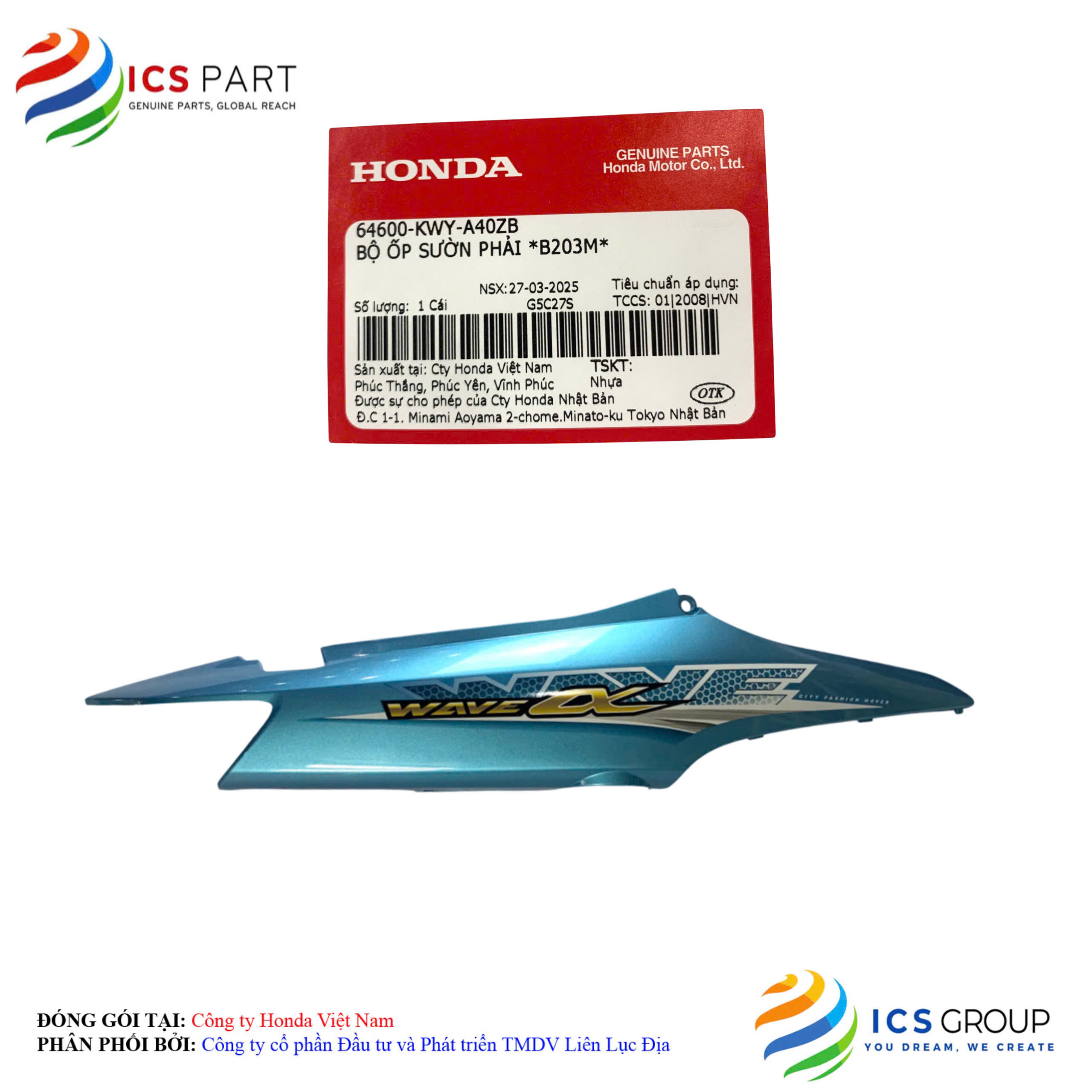 BỘ ỐP SƯỜN PHẢI *B203M* - Ảnh 4