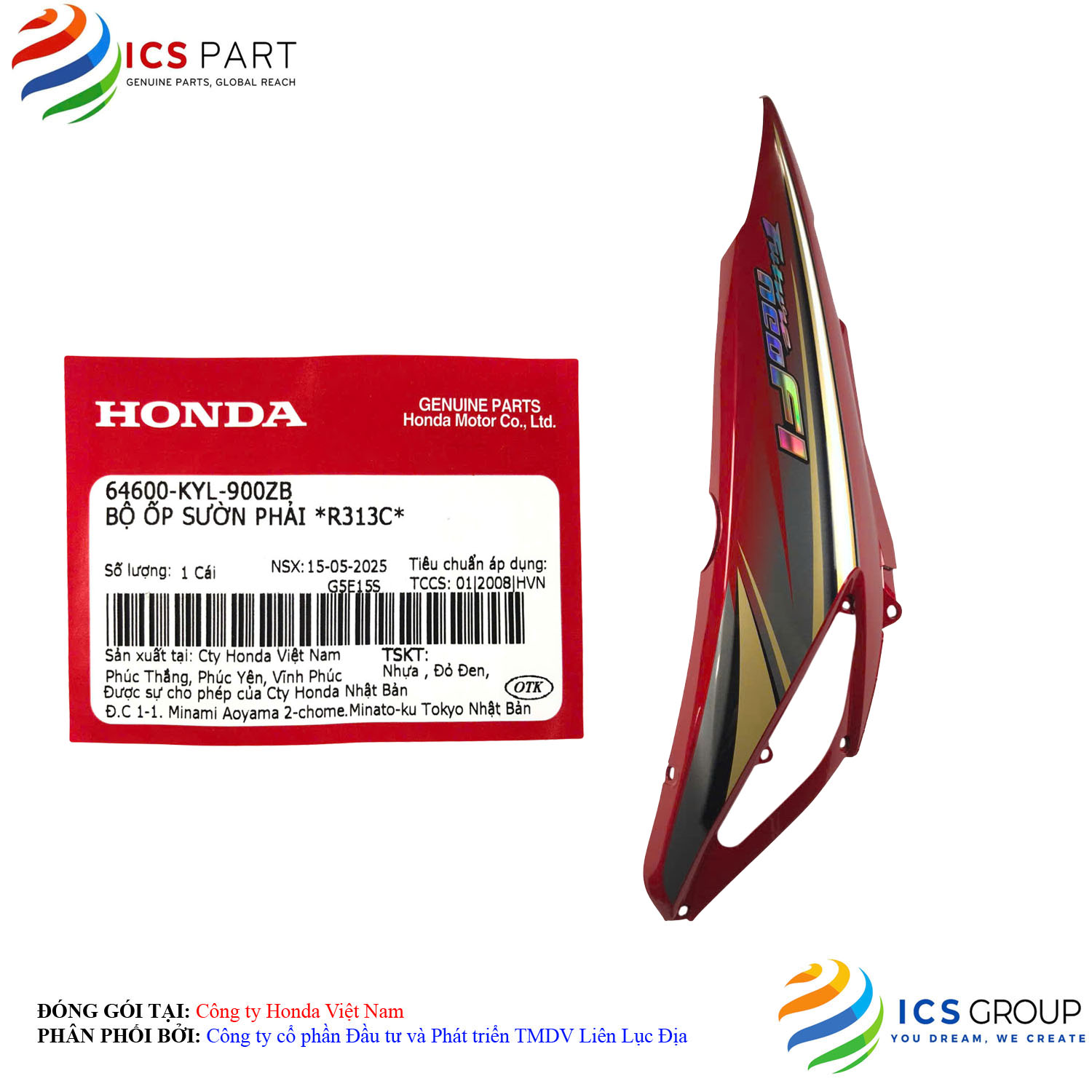 BỘ ỐP SƯỜN PHẢI *R313C*