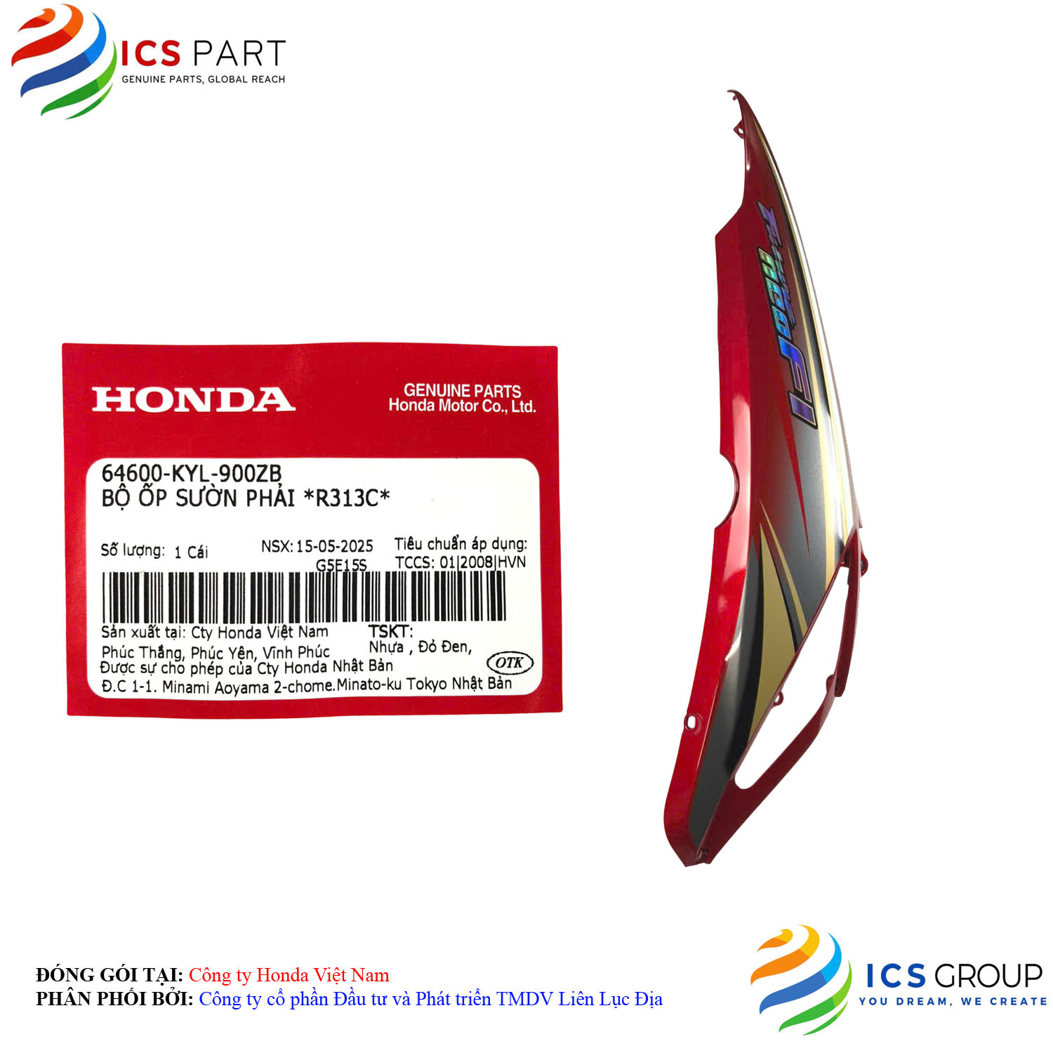 BỘ ỐP SƯỜN PHẢI *R313C* - Ảnh 4