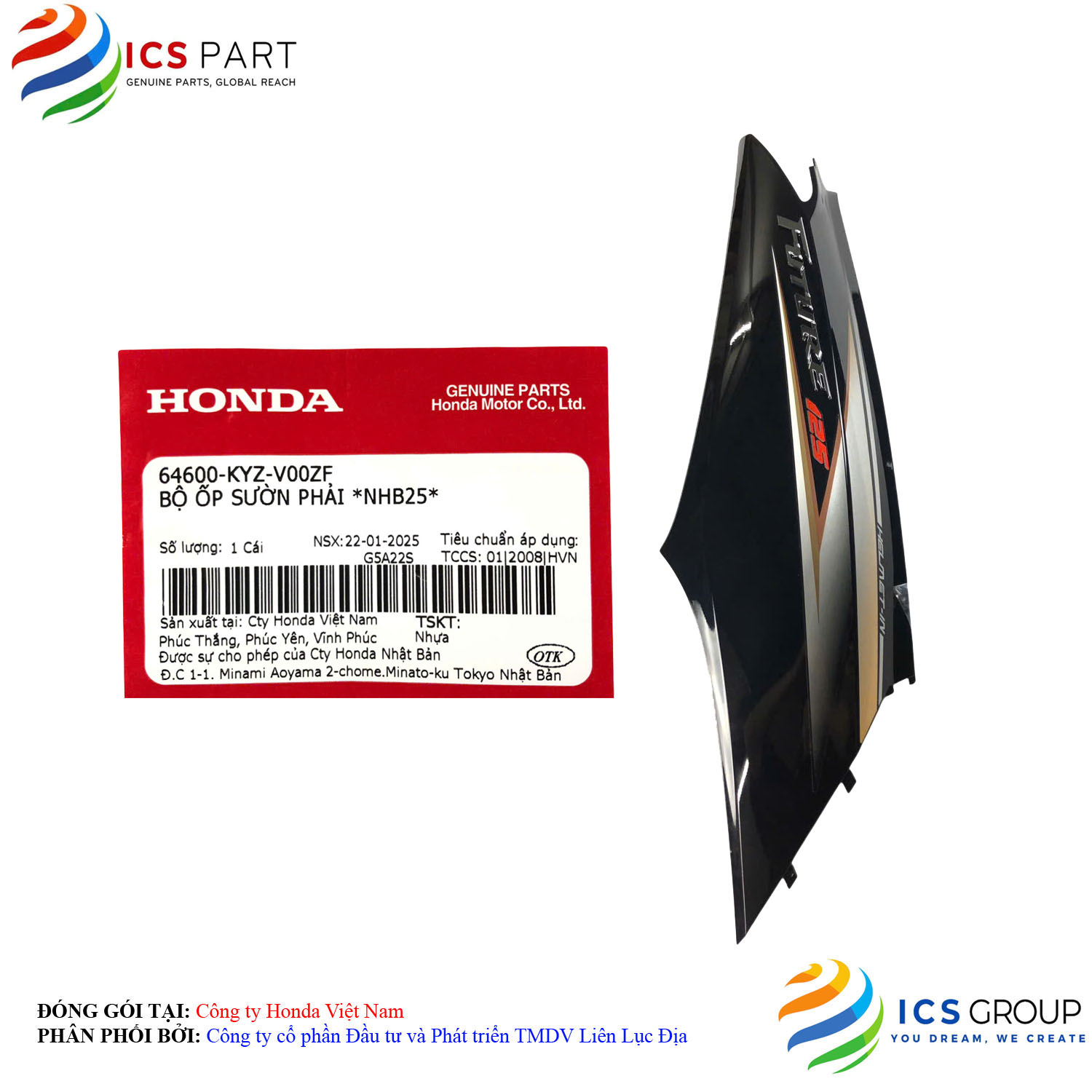 BỘ ỐP SƯỜN PHẢI *NHB25* - Ảnh 3