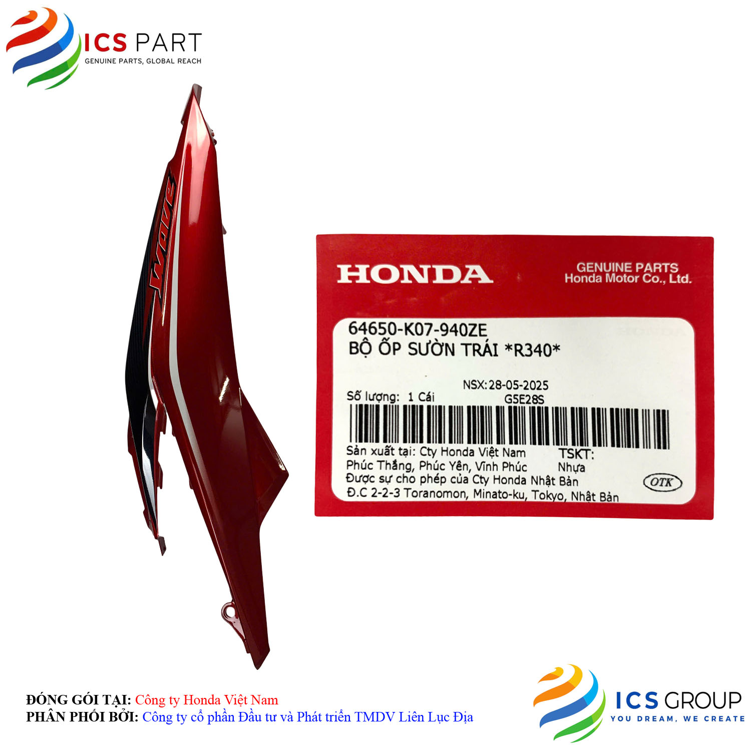 BỘ ỐP SƯỜN TRÁI *R340* - Ảnh 3