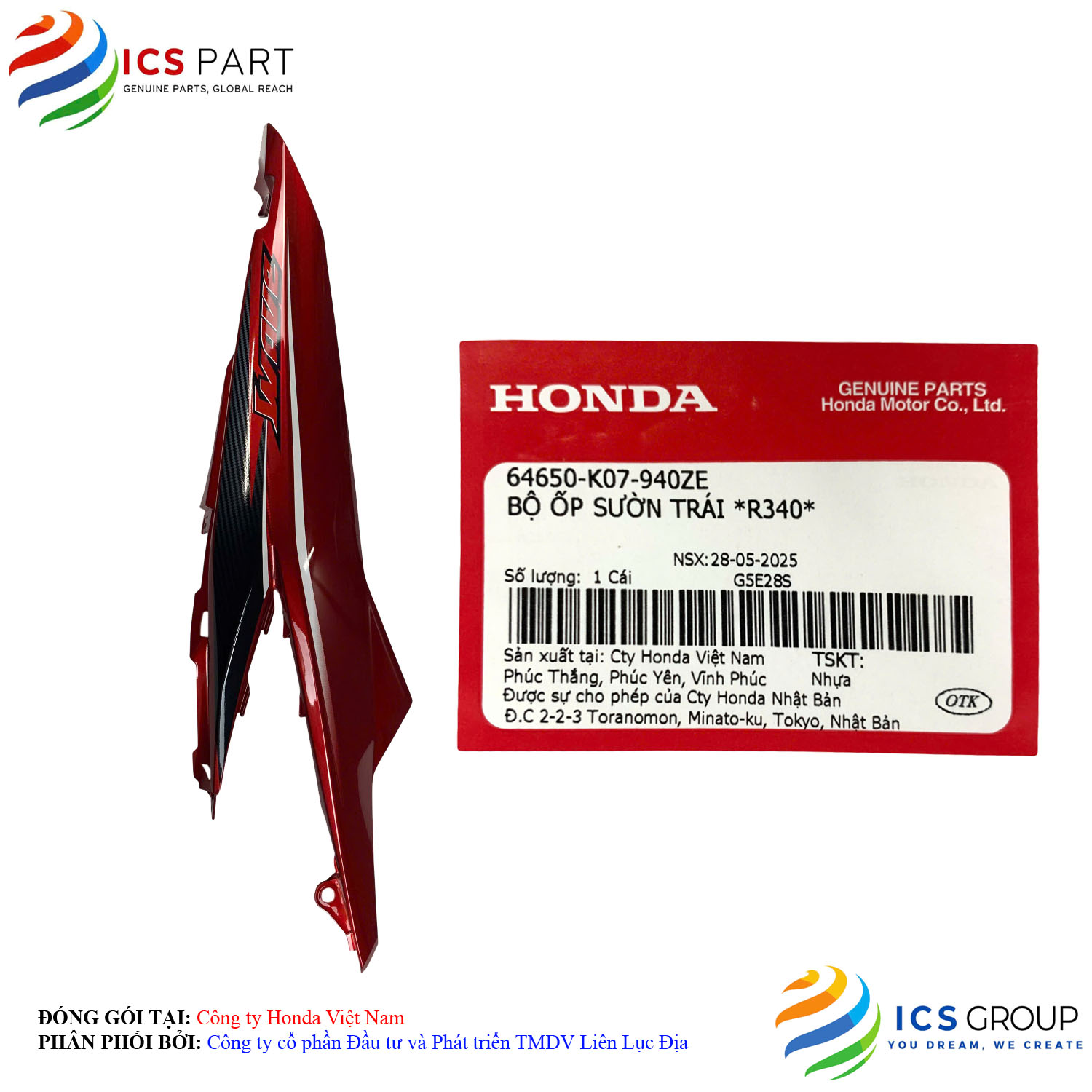 BỘ ỐP SƯỜN TRÁI *R340* - Ảnh 4