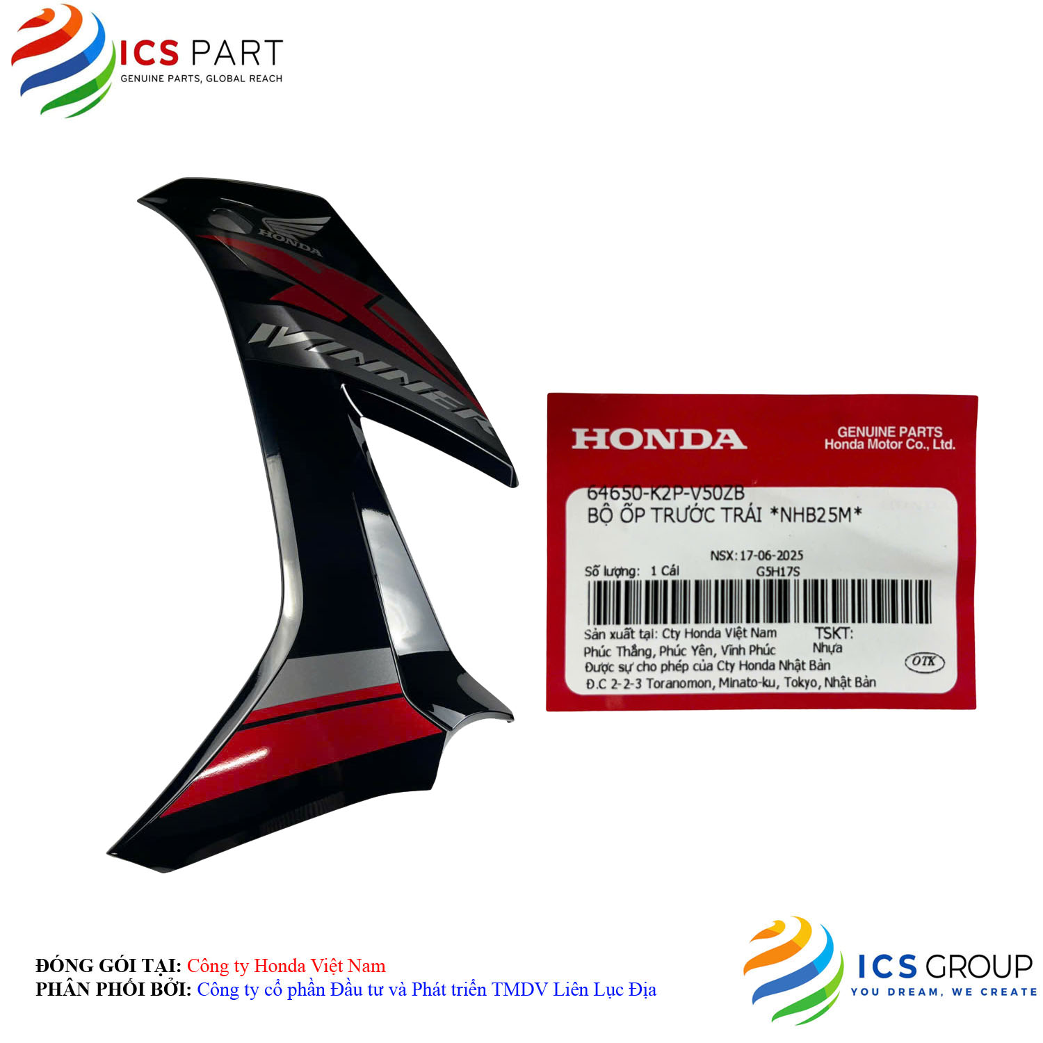 BỘ ỐP TRƯỚC TRÁI *NHB25M*