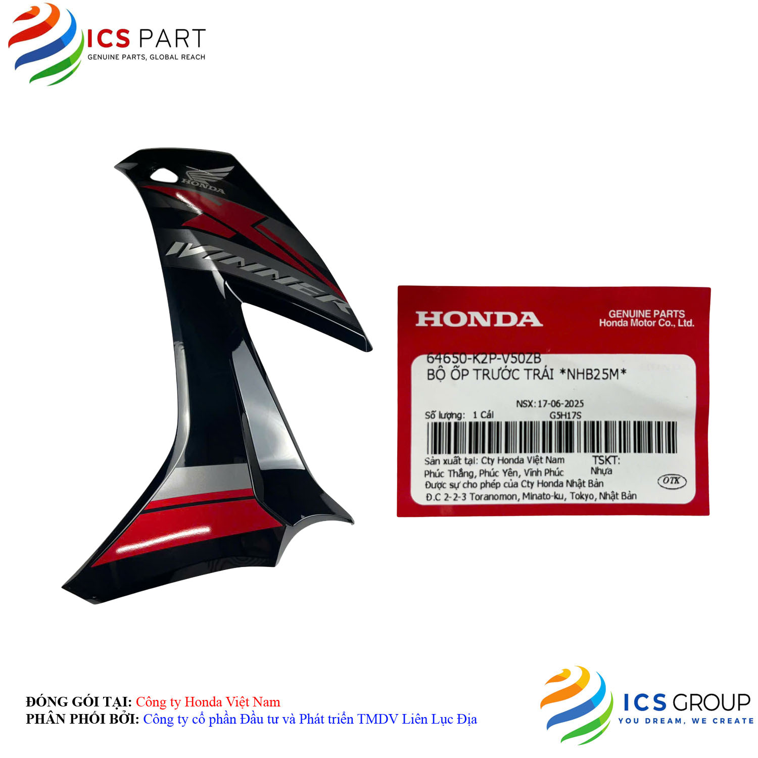 BỘ ỐP TRƯỚC TRÁI *NHB25M* - Ảnh 4