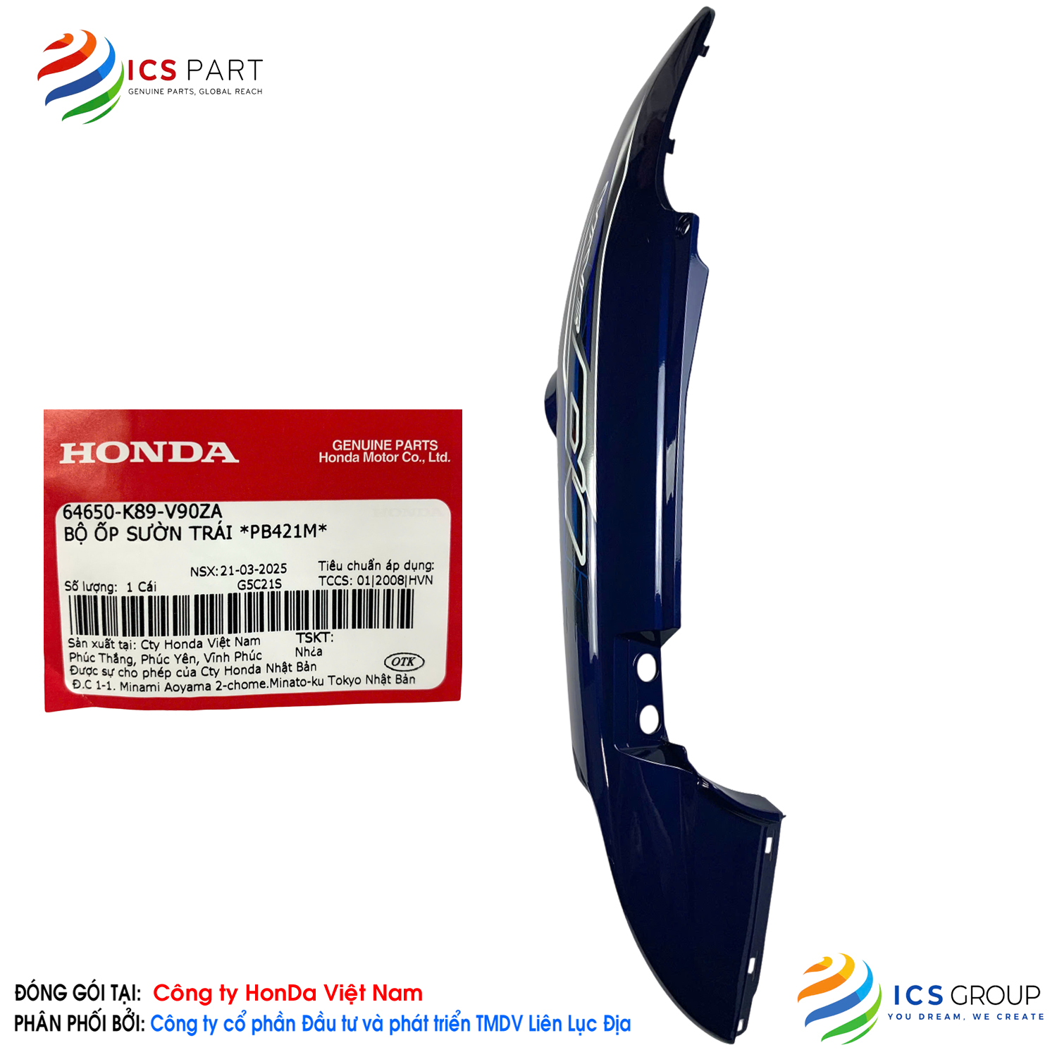 BỘ ỐP SƯỜN TRÁI *PB421M* - Ảnh 3