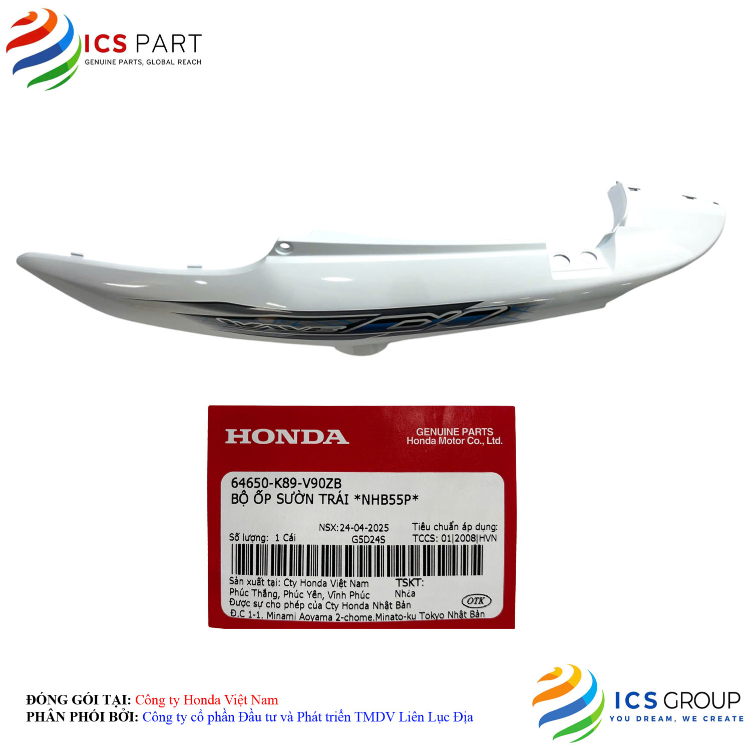 BỘ ỐP SƯỜN TRÁI *NHB55P* - Ảnh 3