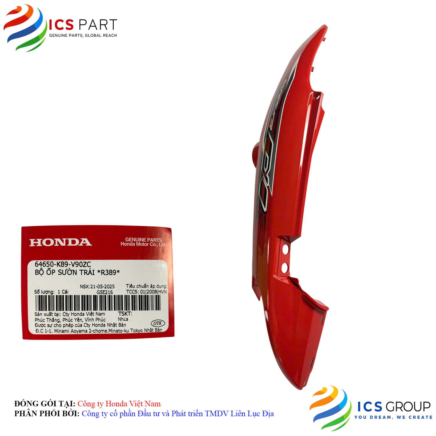 BỘ ỐP SƯỜN TRÁI *R389* - Ảnh 3