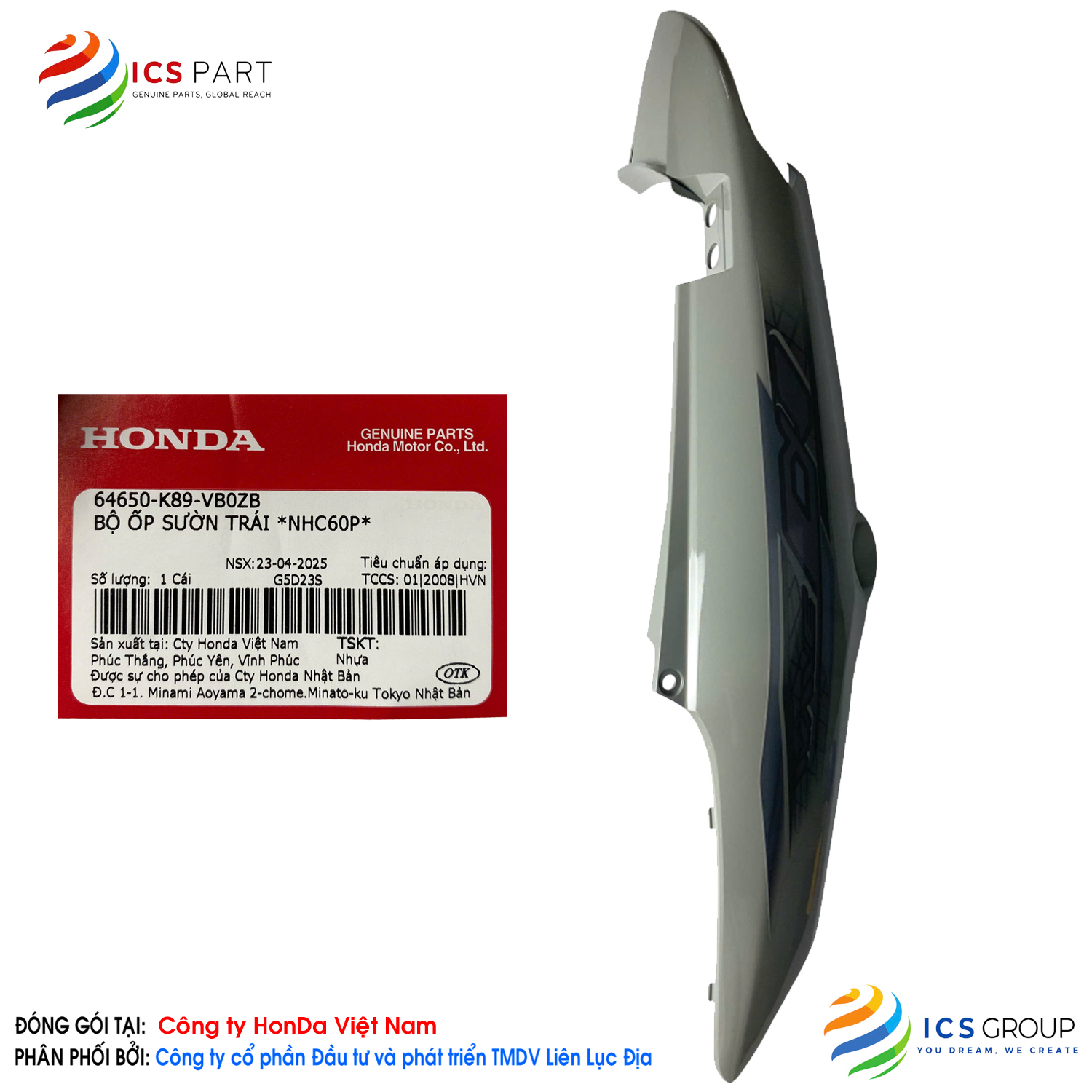 BỘ ỐP SƯỜN TRÁI *NHC60P* - Ảnh 4