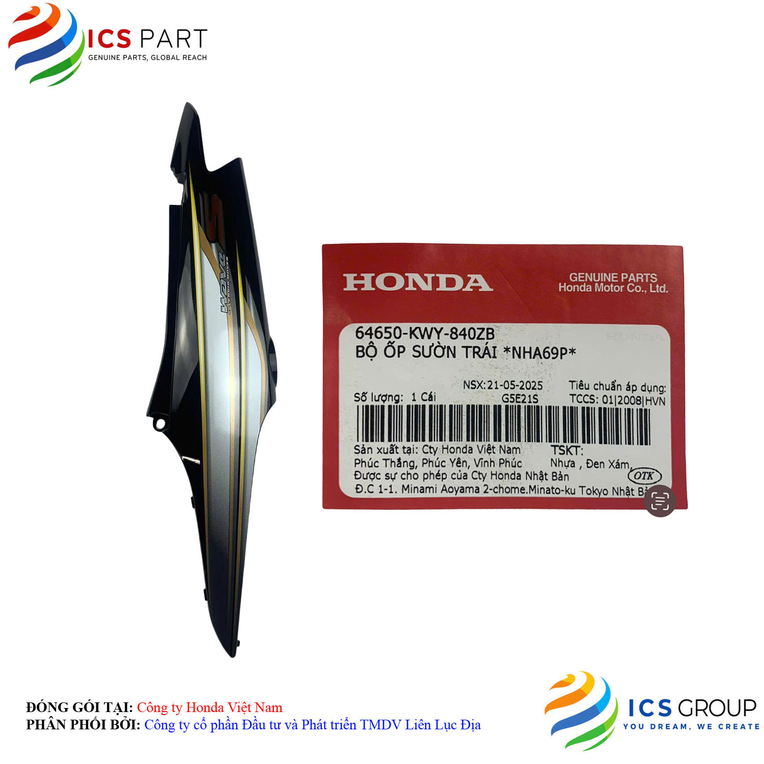 BỘ ỐP SƯỜN TRÁI *NHA69P* - Ảnh 4