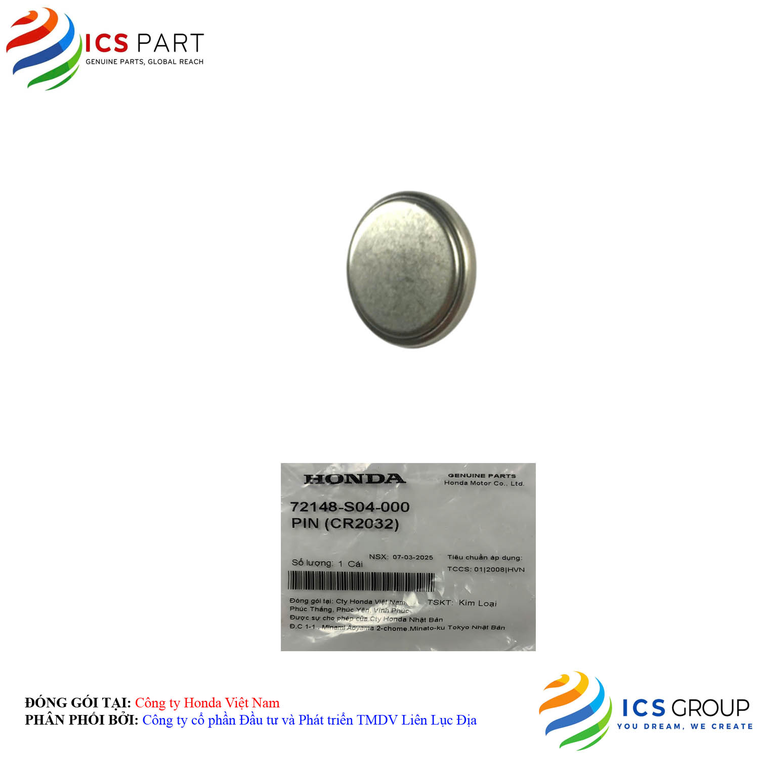PIN (CR2032) - Ảnh 3