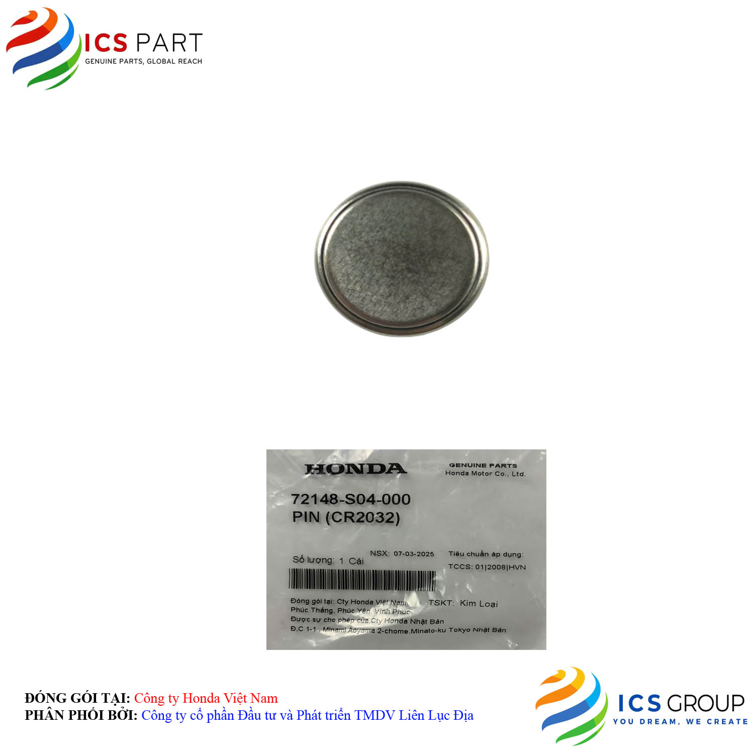 PIN (CR2032) - Ảnh 4