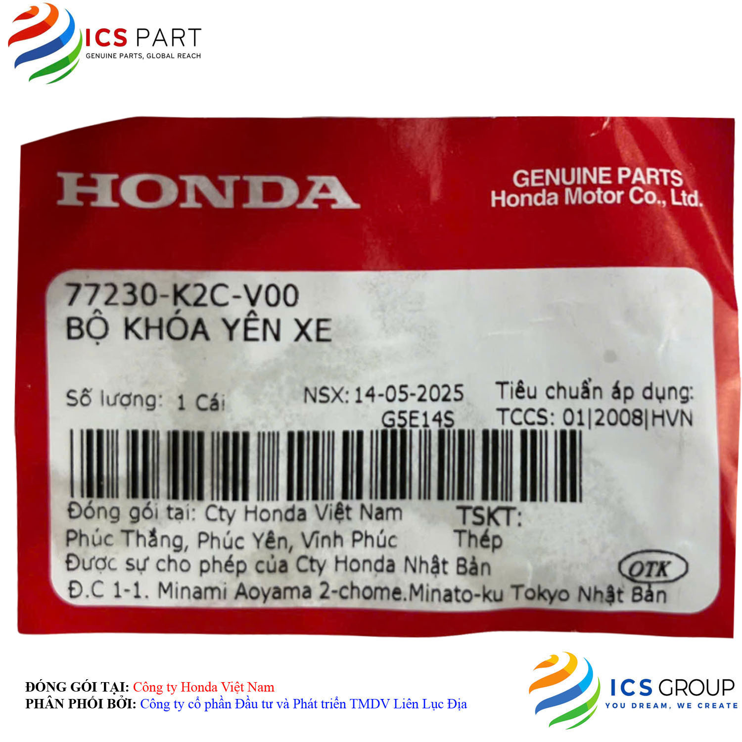 BỘ KHÓA YÊN XE - Ảnh 2