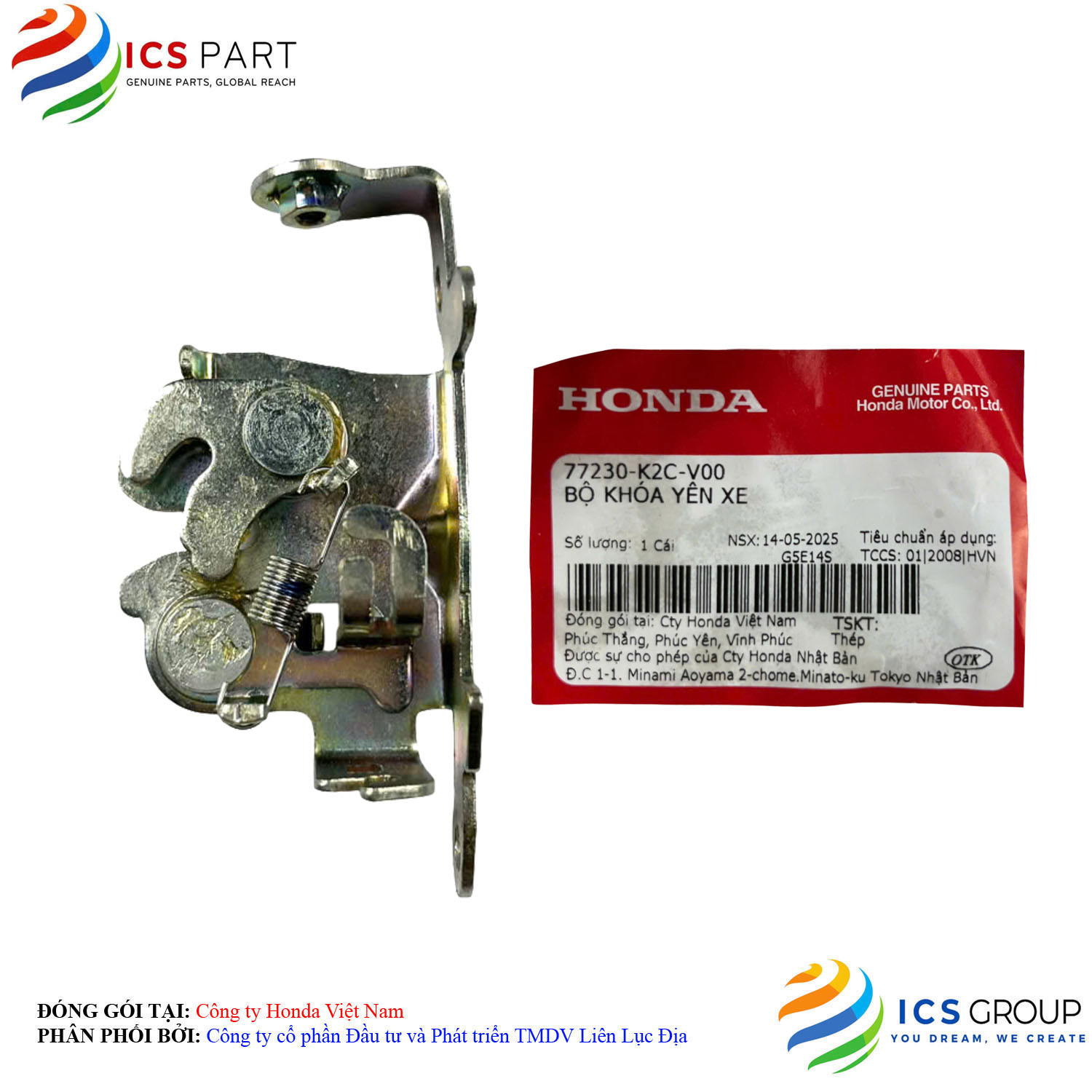 BỘ KHÓA YÊN XE - Ảnh 4