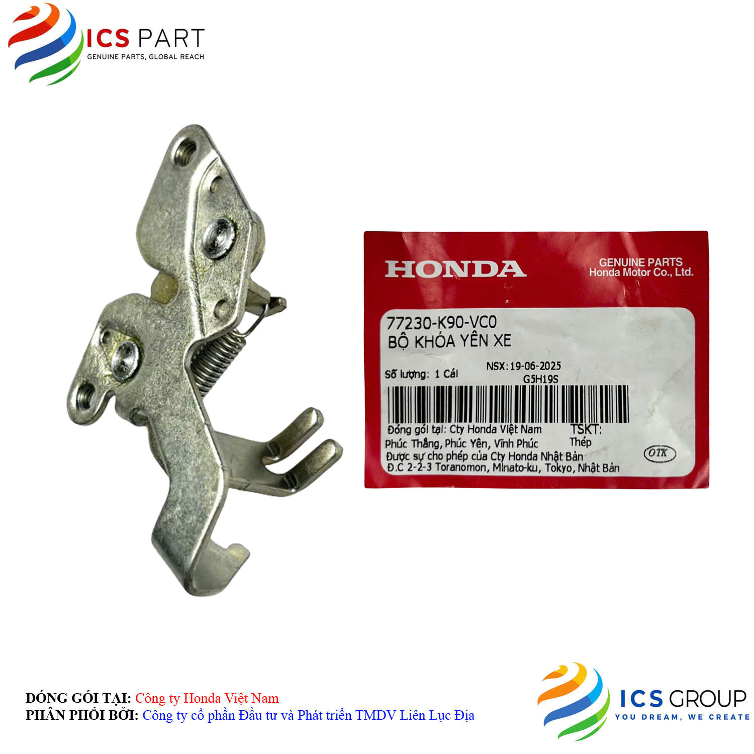 BỘ KHÓA YÊN XE - Ảnh 3