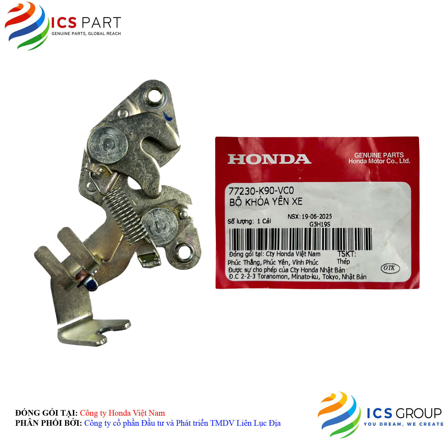 BỘ KHÓA YÊN XE - Ảnh 4