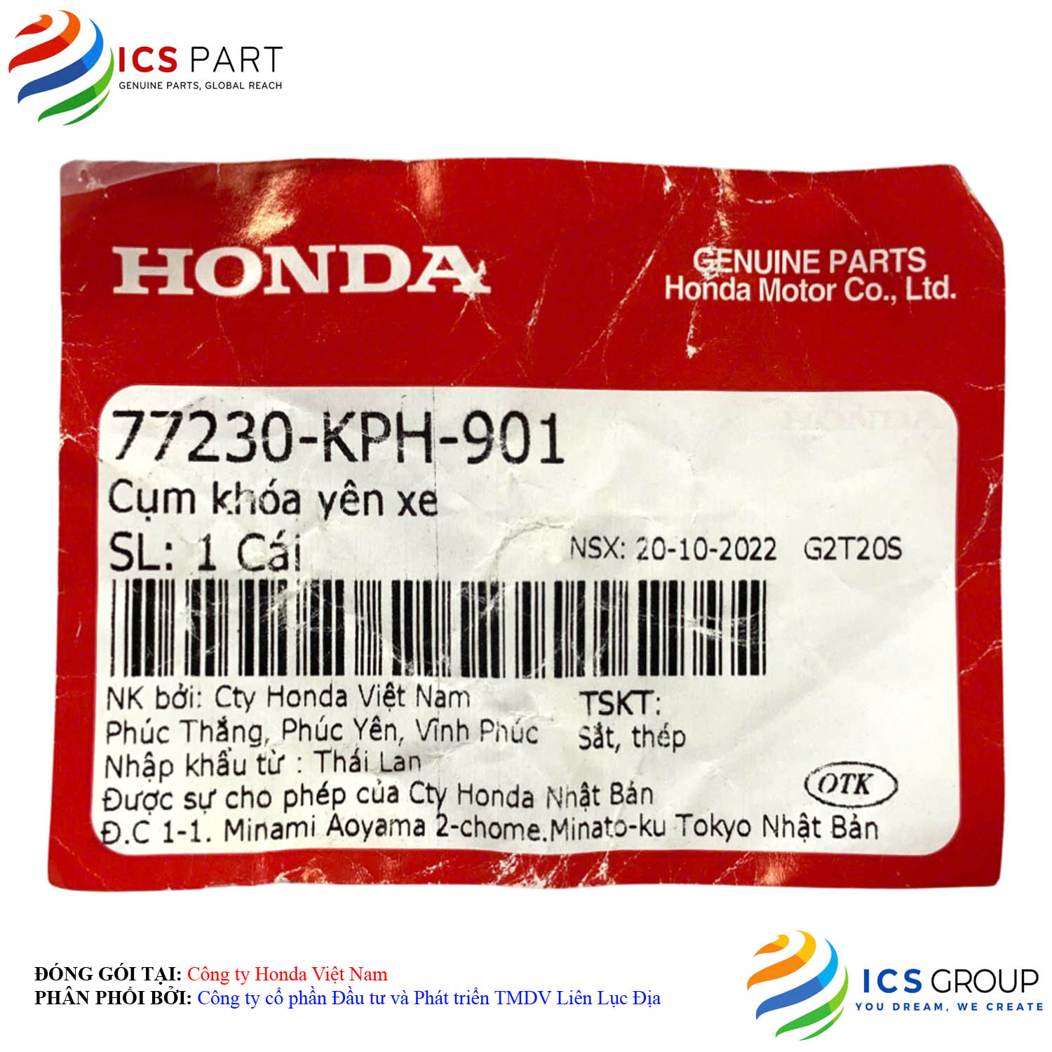 CỤM KHÓA YÊN XE - Ảnh 2