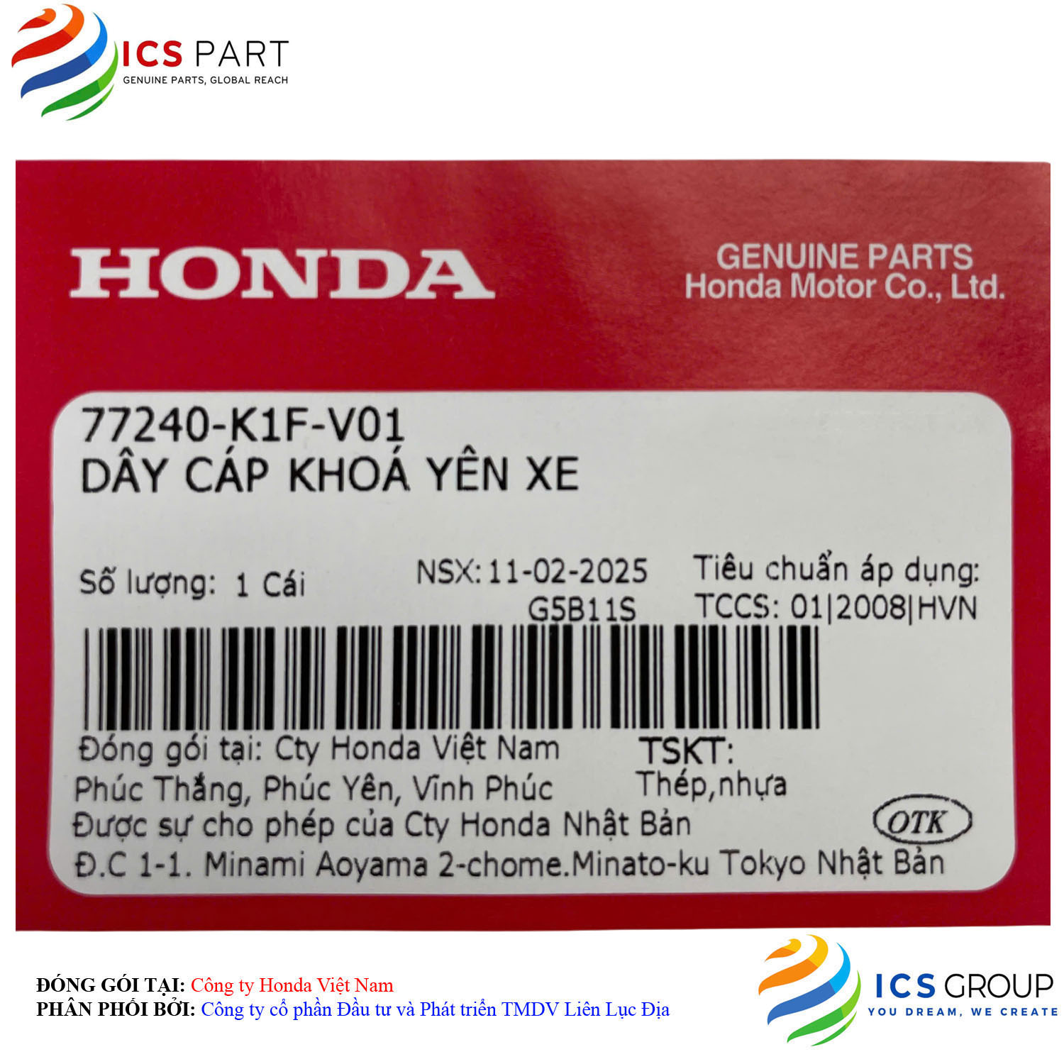 DÂY CÁP KHOÁ YÊN XE - Ảnh 2