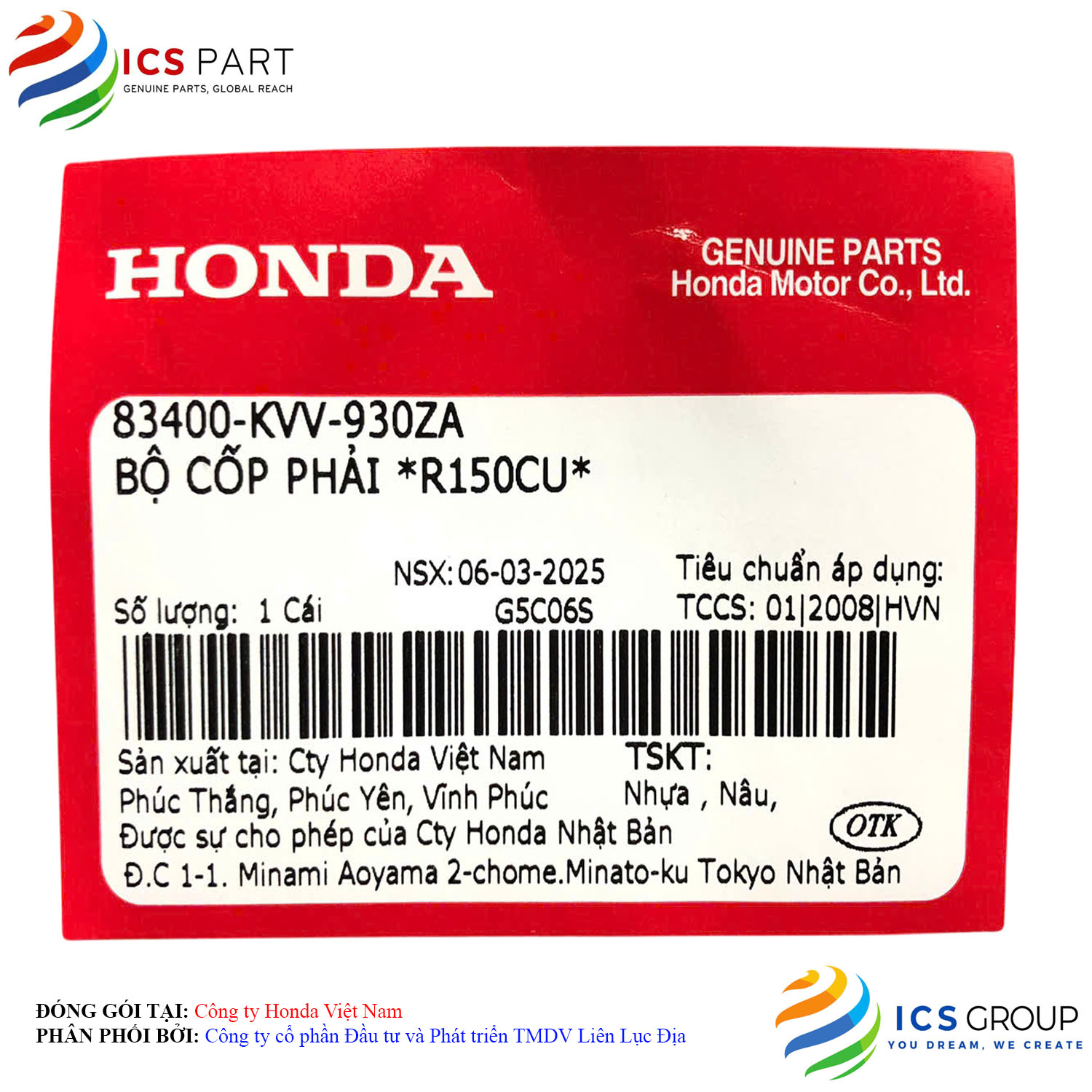 BỘ CỐP PHẢI *R150CU* - Ảnh 2