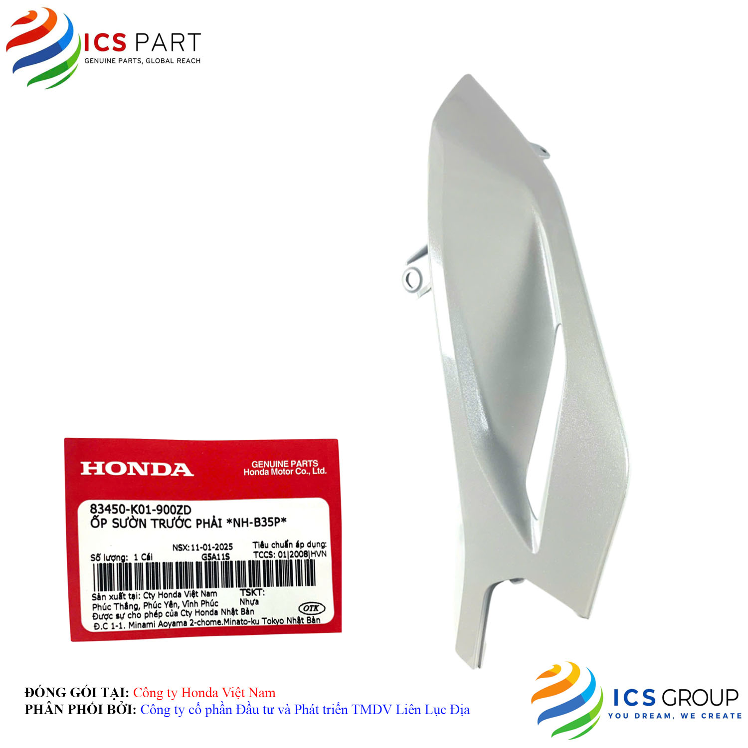 ỐP SƯỜN TRƯỚC PHẢI *NH-B35P*