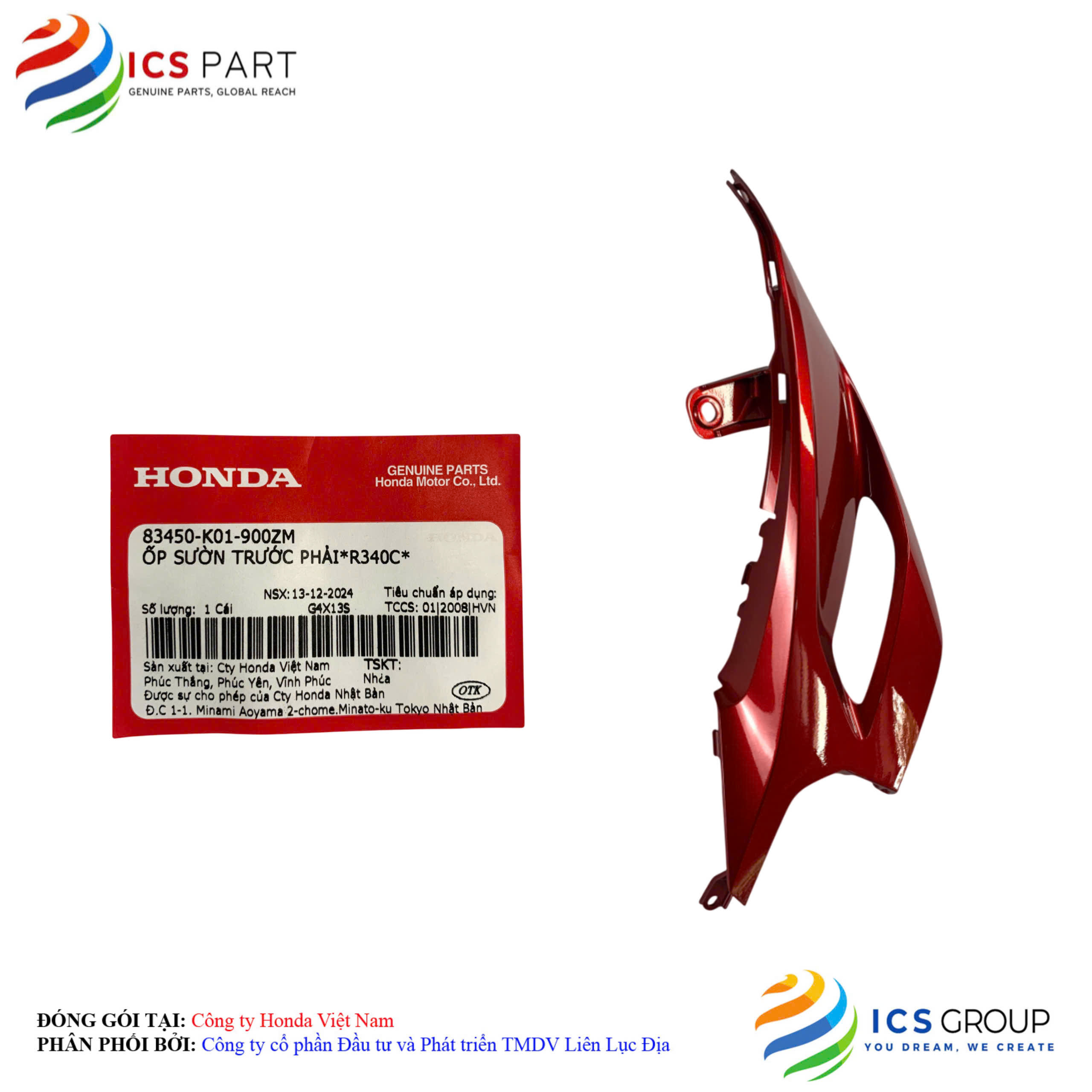 ỐP SƯỜN TRƯỚC PHẢI*R340C* - Ảnh 3