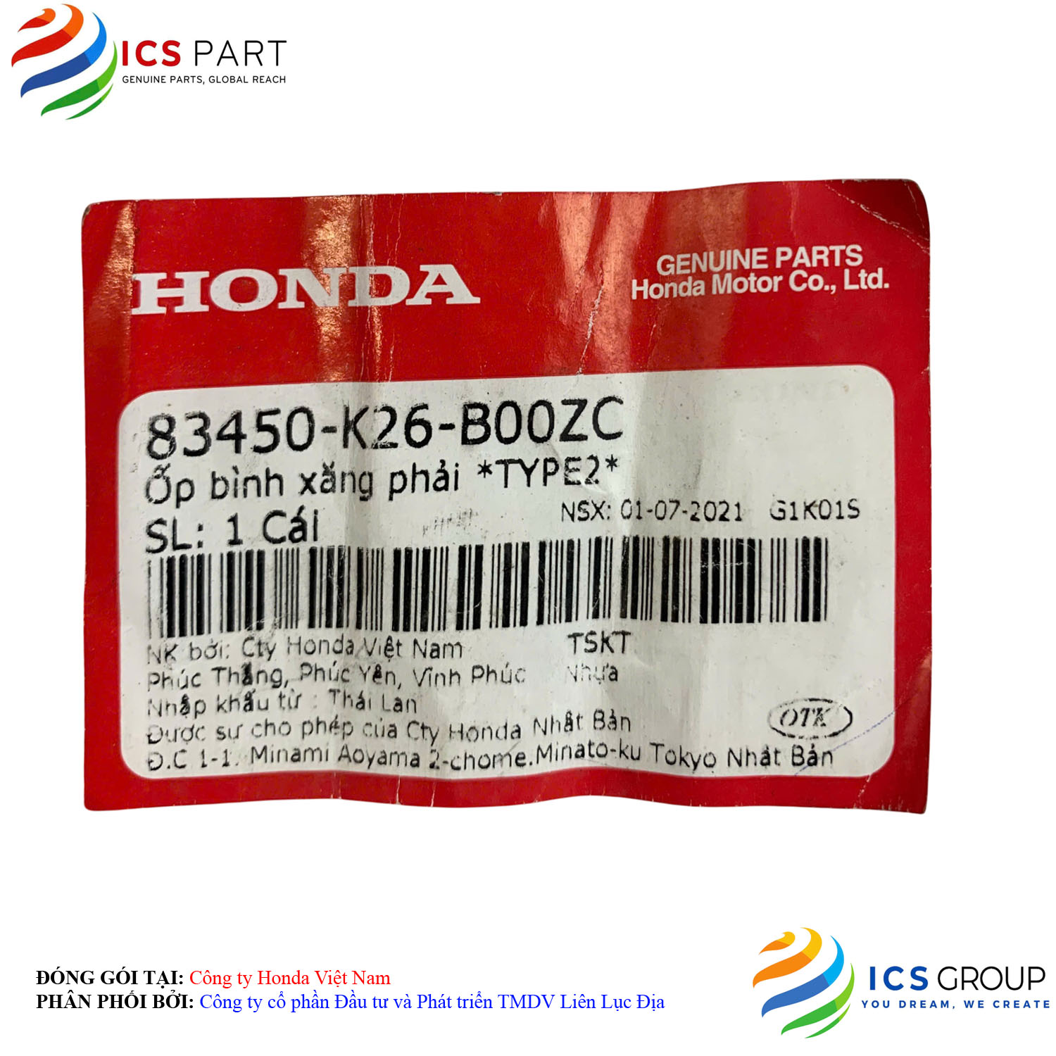 ỐP BÌNH XĂNG PHẢI *NH303* - Ảnh 2