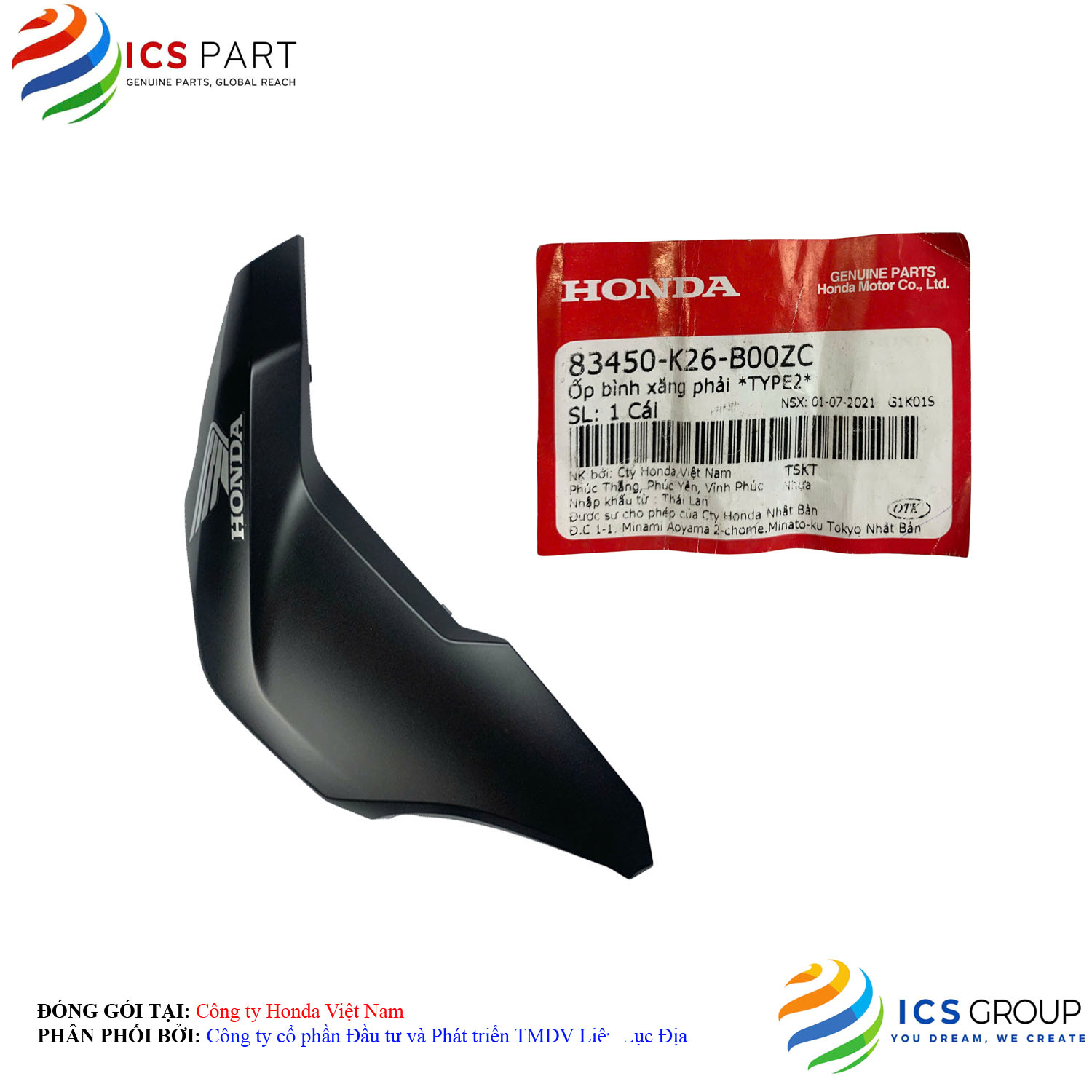 ỐP BÌNH XĂNG PHẢI *NH303* - Ảnh 3