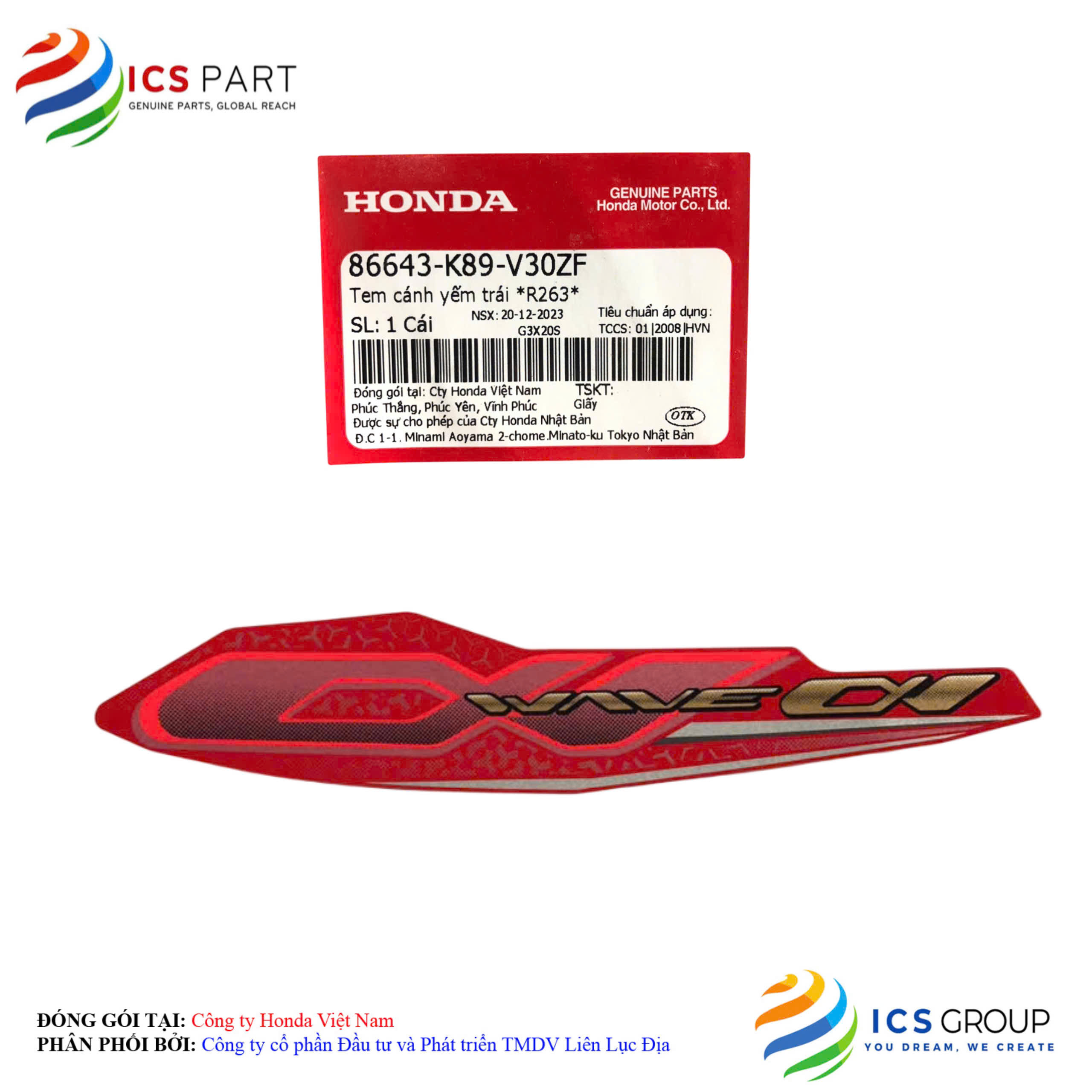 TEM CÁNH YẾM TRÁI *R263*