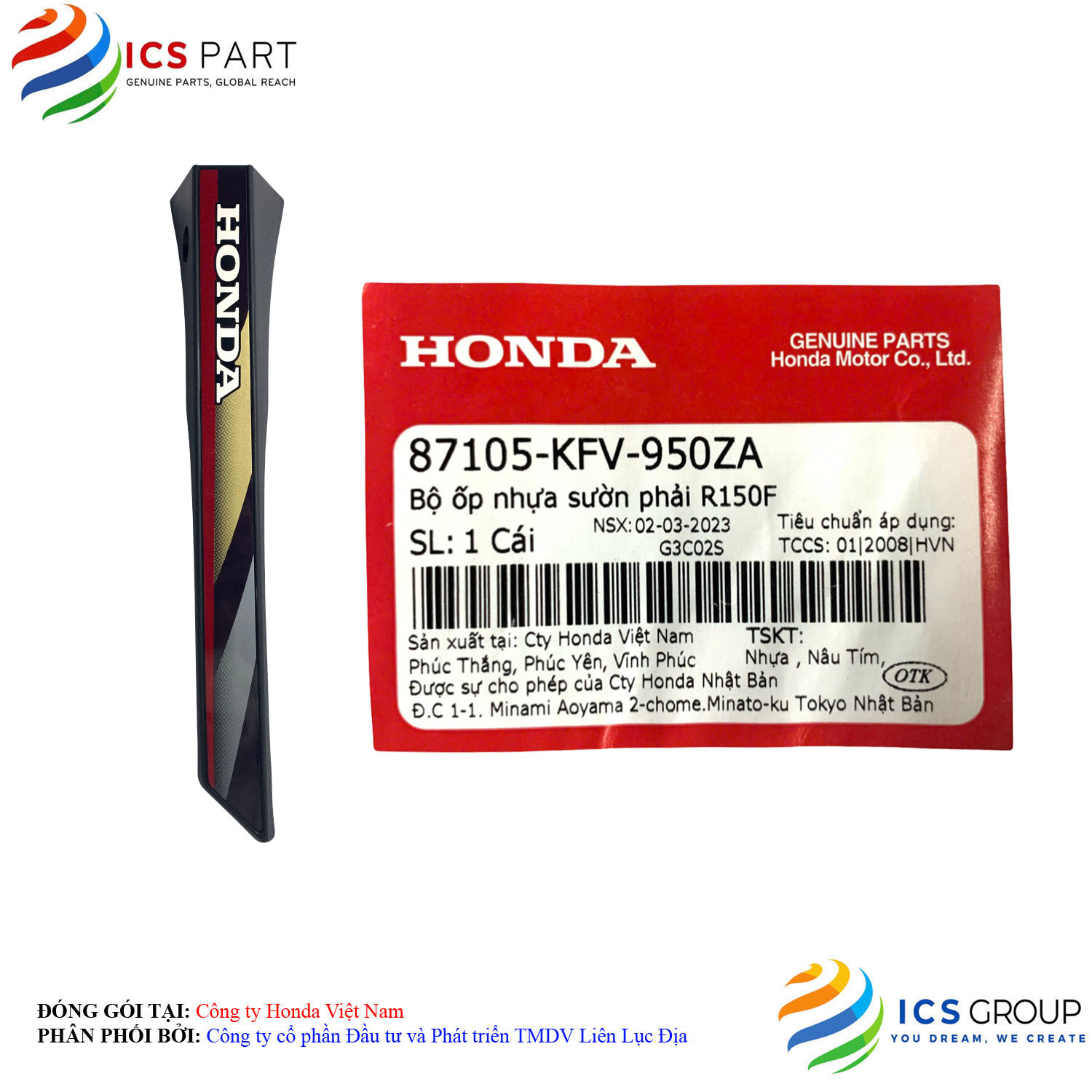 BỘ ỐP NHỰA SƯỜN PHẢI R150F