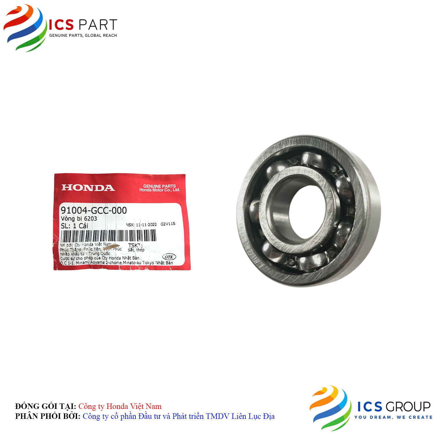 VÒNG BI 6203 - Ảnh 3