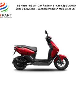 Bộ Nhựa - Bộ Vỏ - Dàn Áo Icon E - Cao Cấp ( UGH9001S 2025 V ) 2025 Đĩa - Vành Đúc *R368C* Màu Đỏ 31 Chi Tiết