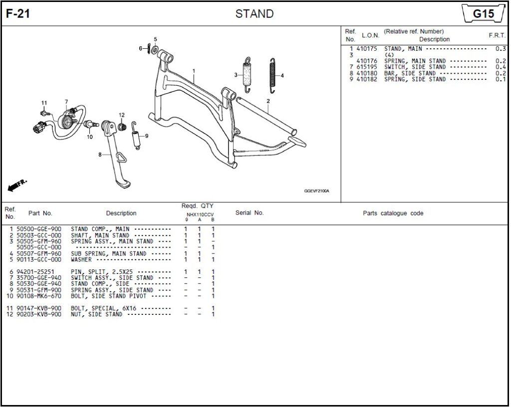 F-21 - STAND