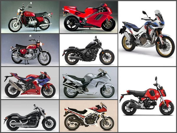 Honda thường xuyên đa dạng hóa bảng màu, tạo ra hàng chục sắc độ cho cùng một màu