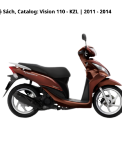 Bộ Sách, Catalog Vision 110 - KZL | 2011 - 2014