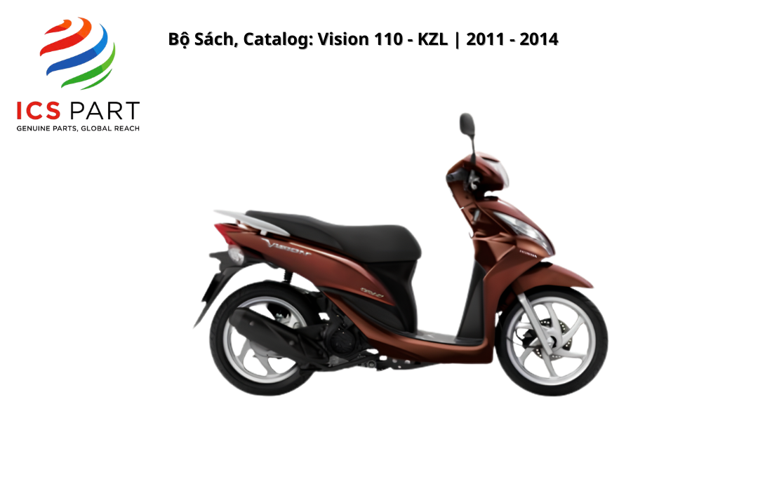 Bộ Sách, Catalog Vision 110 - KZL | 2011 - 2014