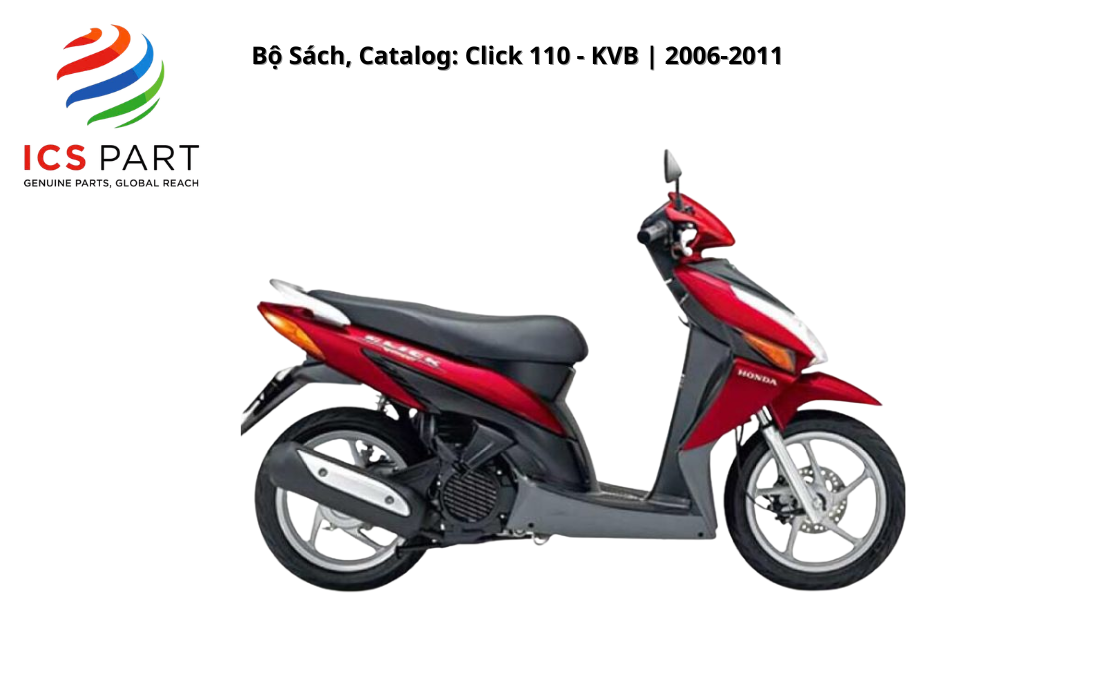 Bộ Sách, Catalog Click 110 - KVB | 2006-2011