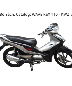 Bộ Sách, Catalog WAVE RSX 110 - KWZ  AT-2010 - 2012