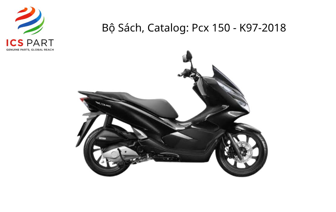 Bộ Sách, Catalog Pcx 150 - K97-2018